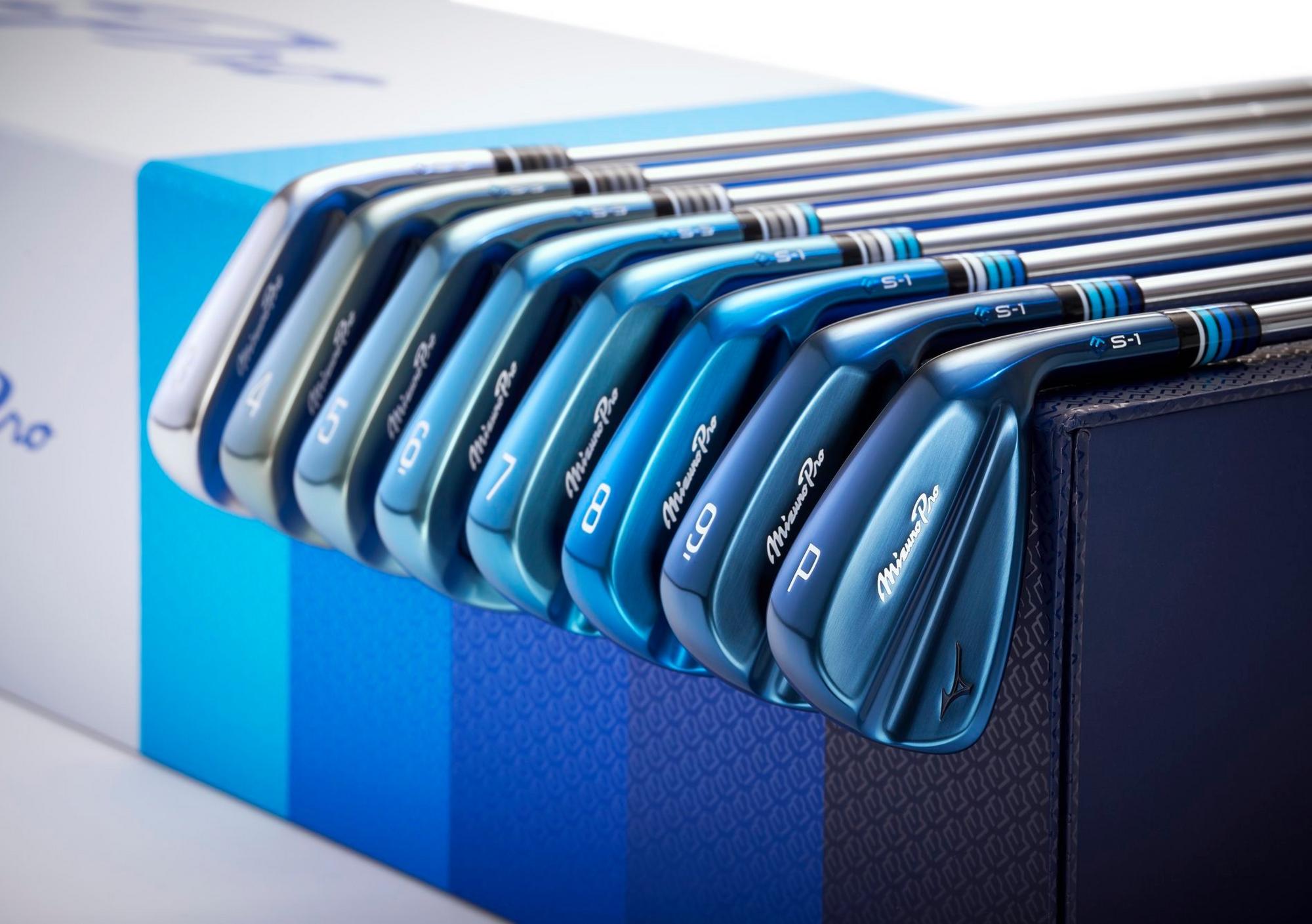 Limited Edition Mizuno Pro S3 3i-6i and S1 7i-PW Iceberg Golf Iron Set, Right Hand