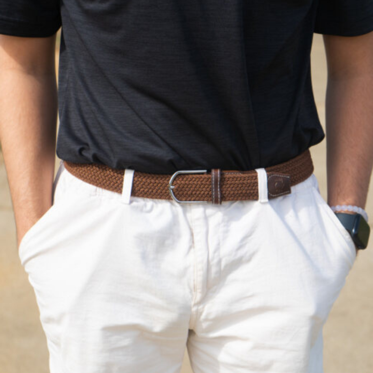 Roostas - Woven Stretch Belts (various color options)