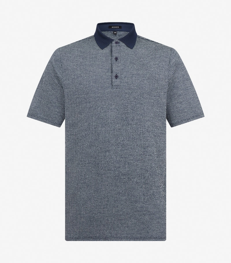 Asher - Herringbone Polo