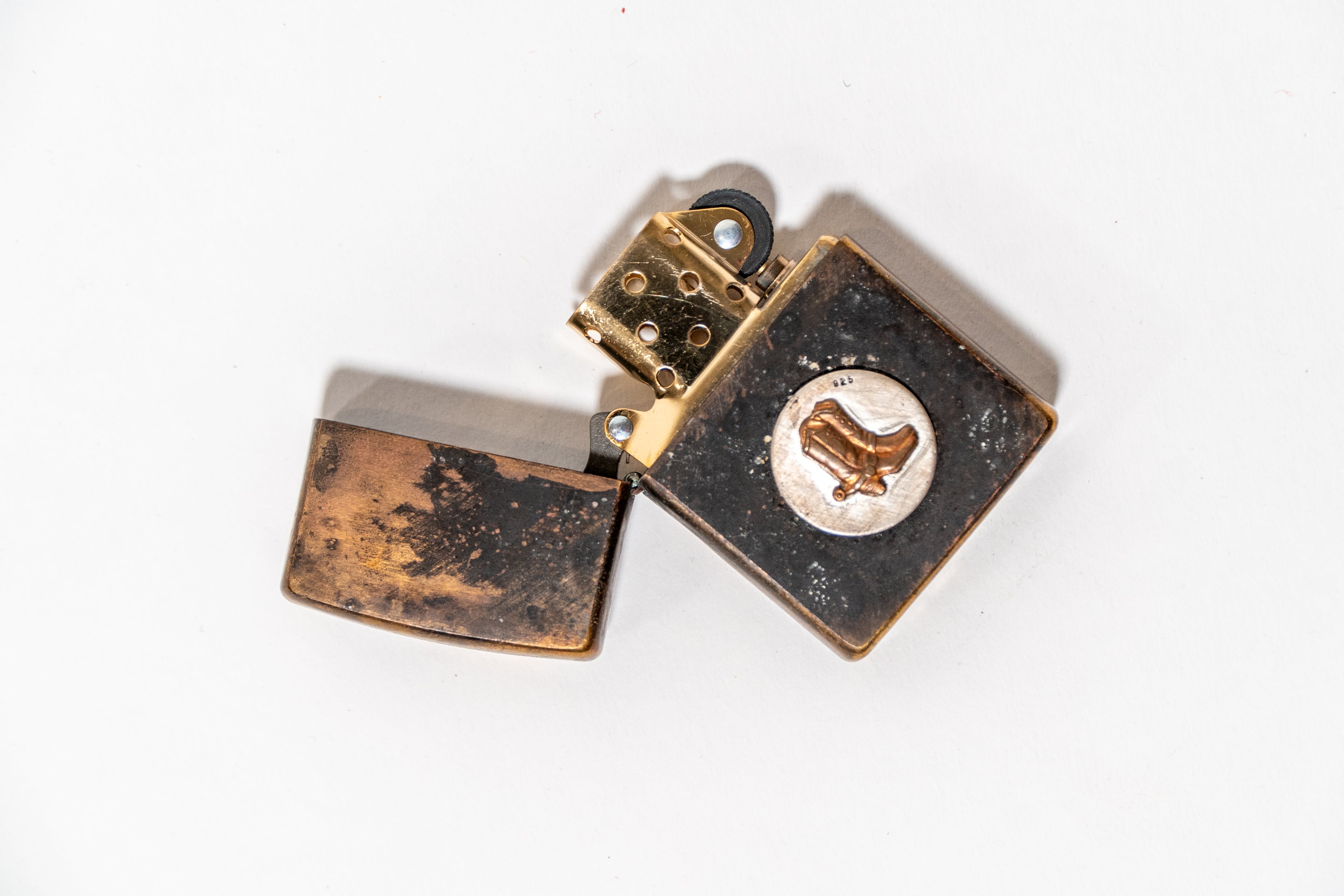 Pebblehurst - Custom Aged Zippo, Pebblehurst