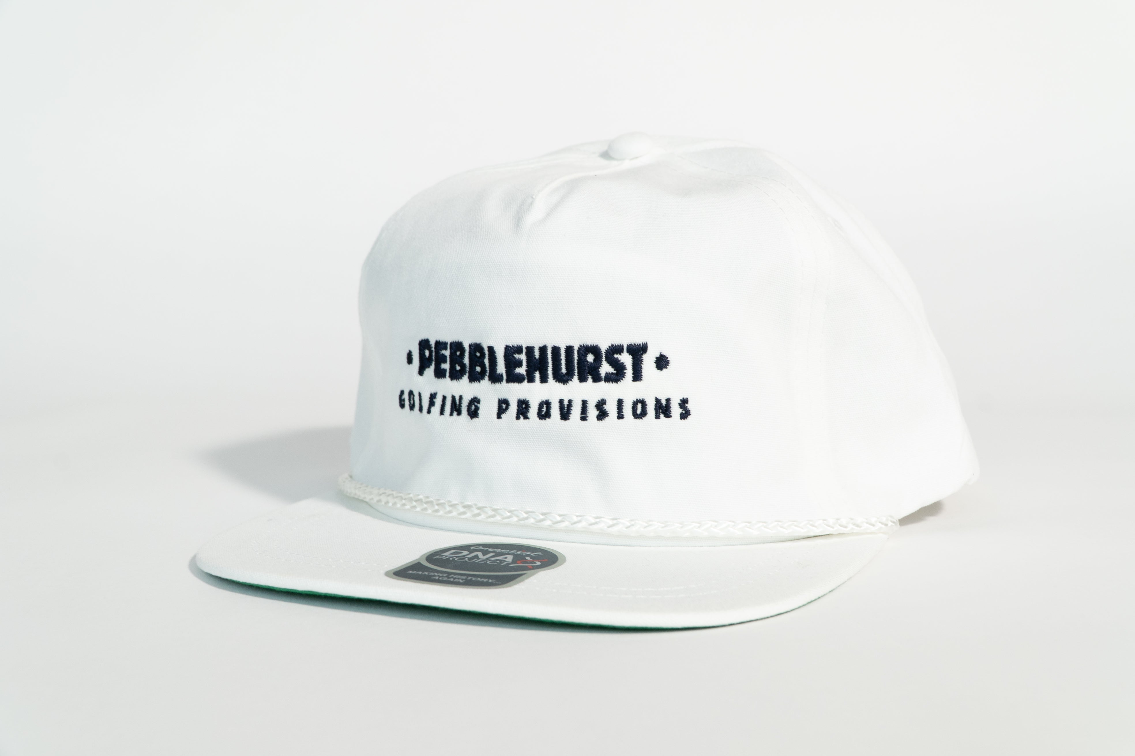 Pebblehurst - "Golfing Provisions" OG Rope Flatbill Hat