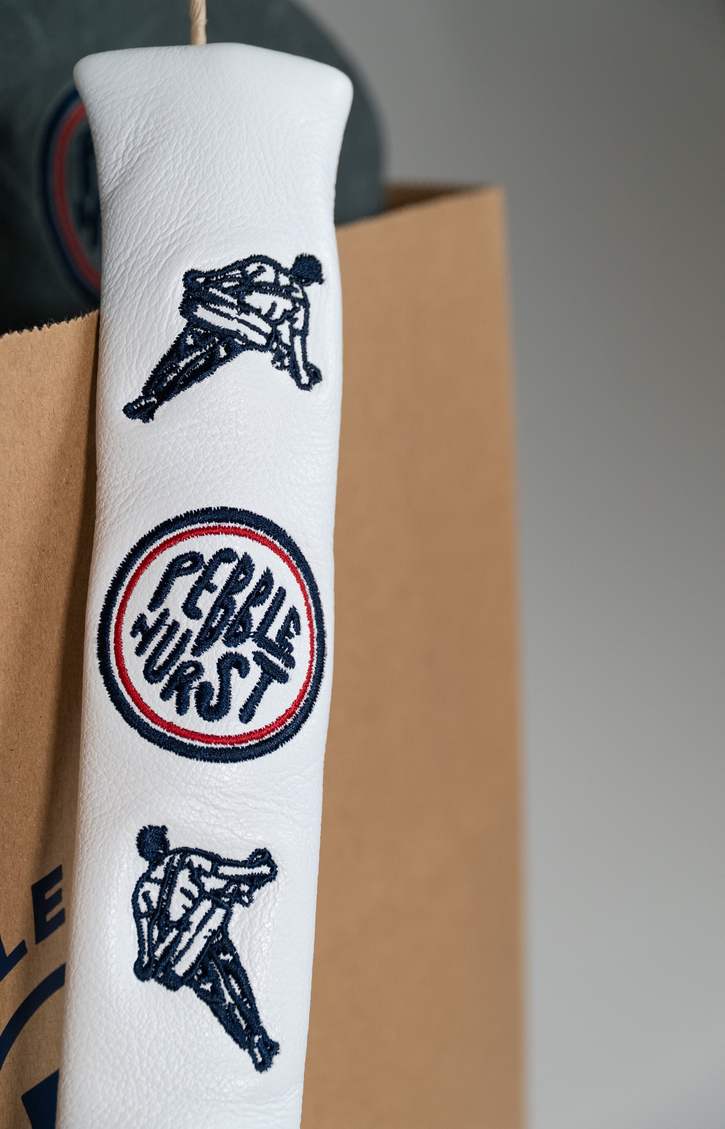 Pebblehurst + Winton Collection - Alignment Stick Covers in American Leather