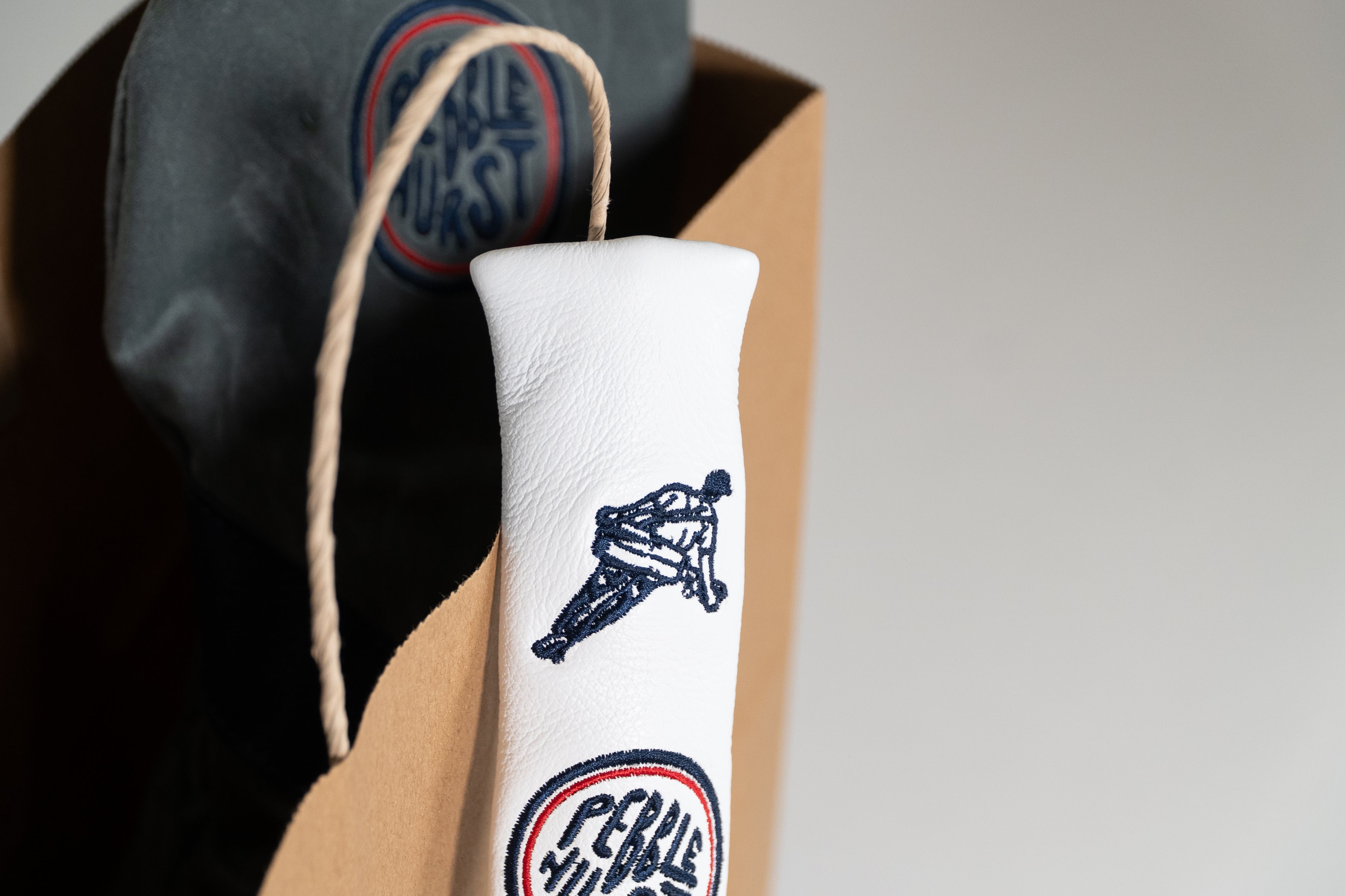 Pebblehurst + Winton Collection - Alignment Stick Covers in American Leather