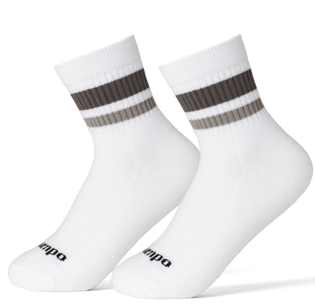 Del Campo Socks - Grey Stripes