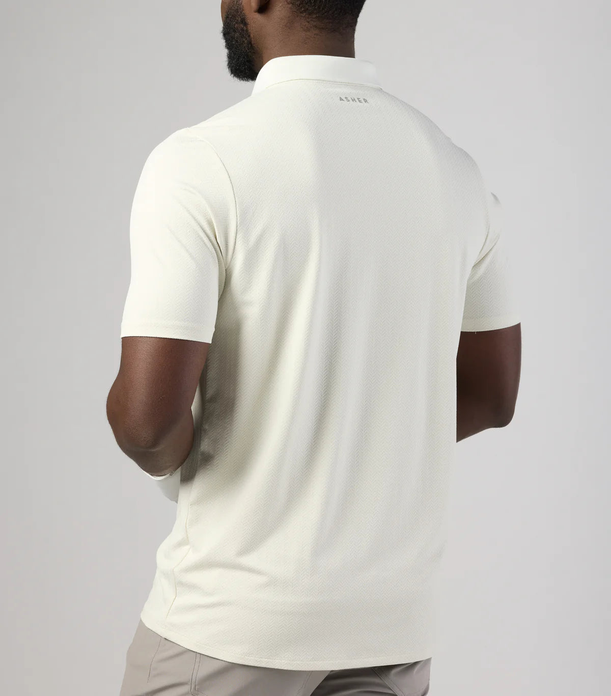 Asher - Herringbone Polo