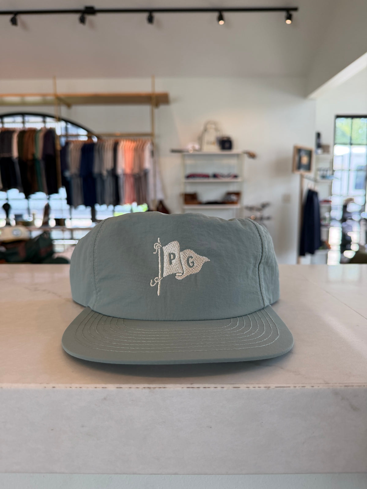 Pebblehurst- Flag Nylon Hat