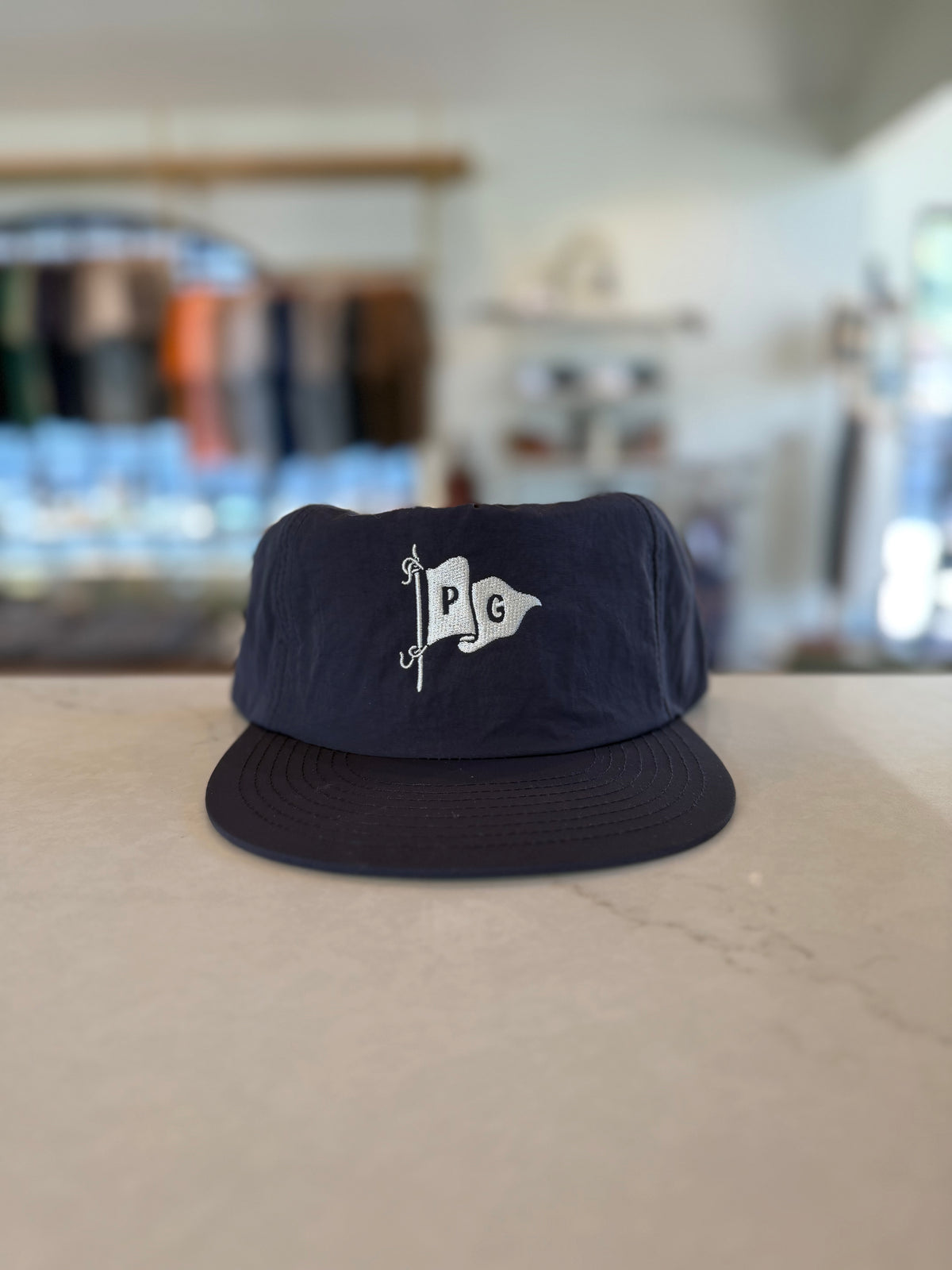 Pebblehurst- Flag Nylon Hat