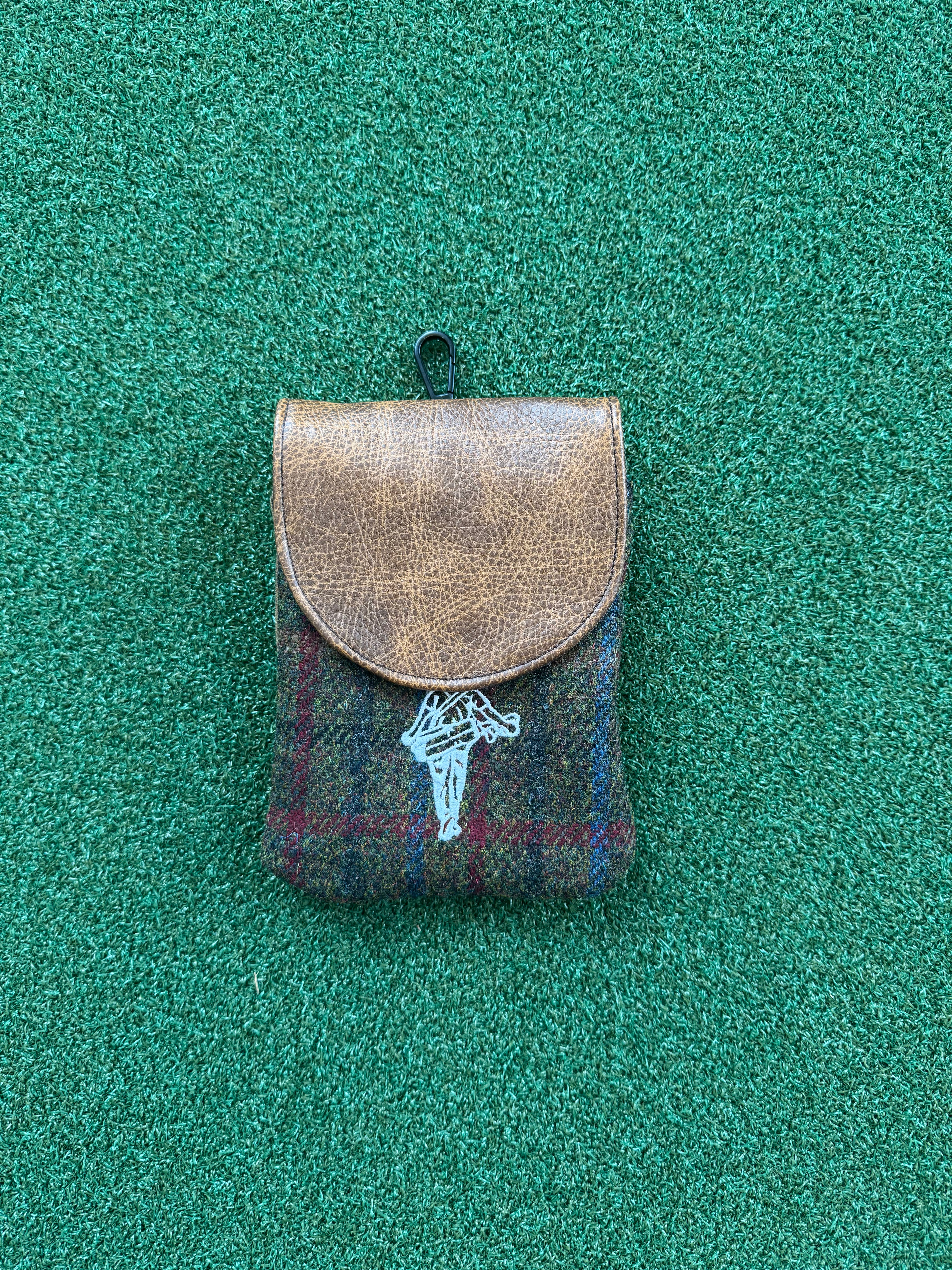 Bluegrass Fairway - Harris Tweed Rangefinder Pouch