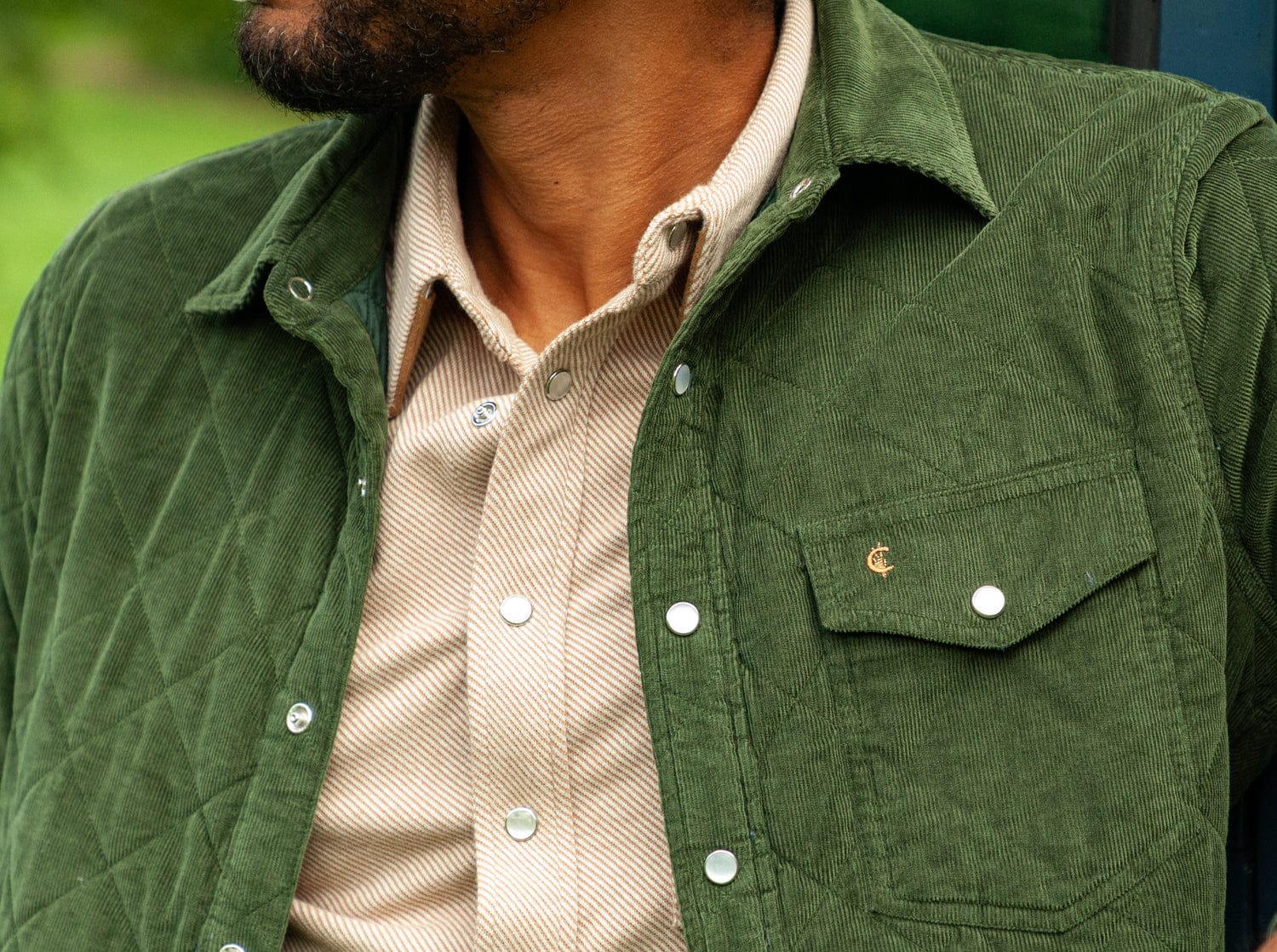 Criquet - Corduroy Quilted Shacket