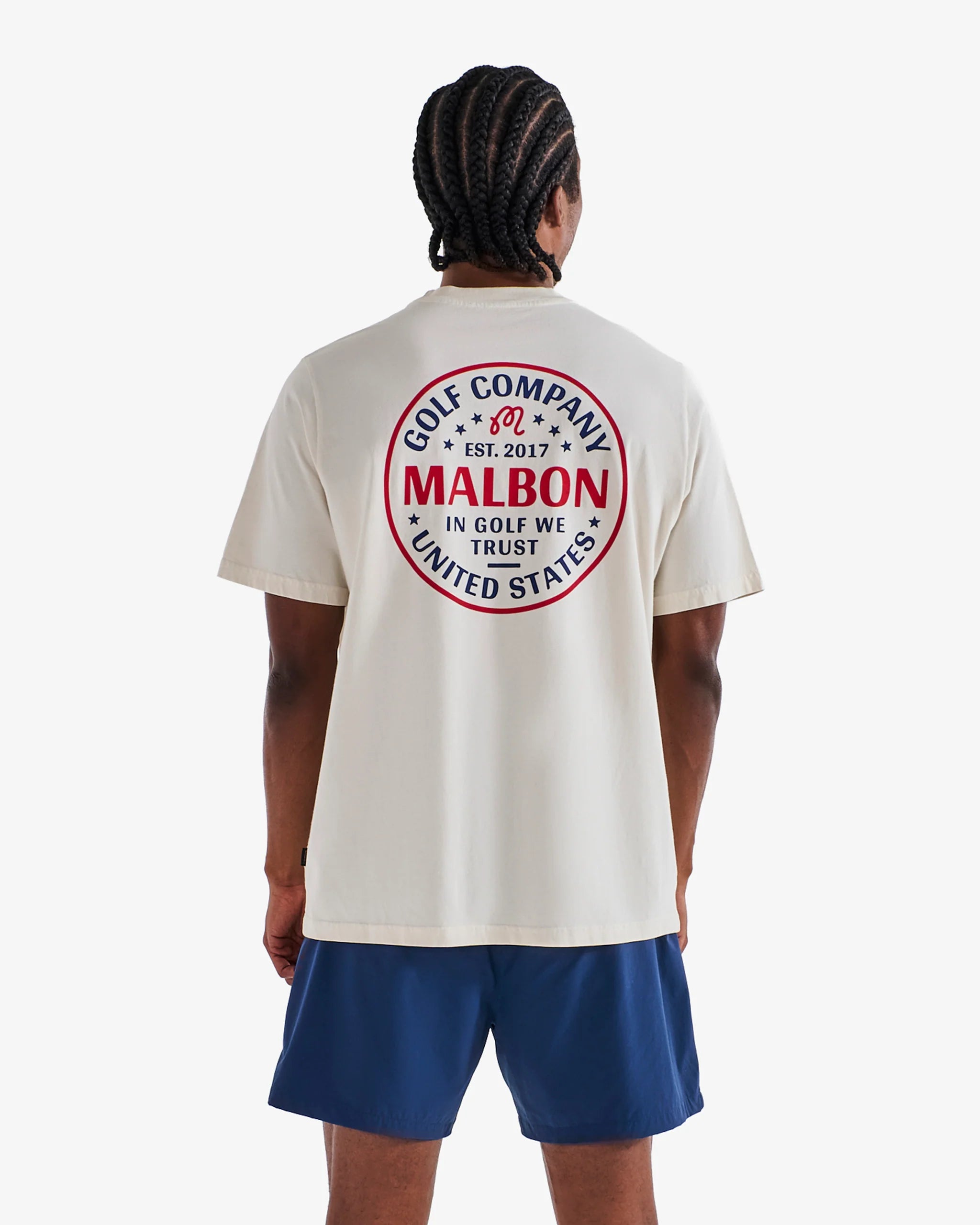 Malbon - IN GOLF WE TRUST S/S TEE