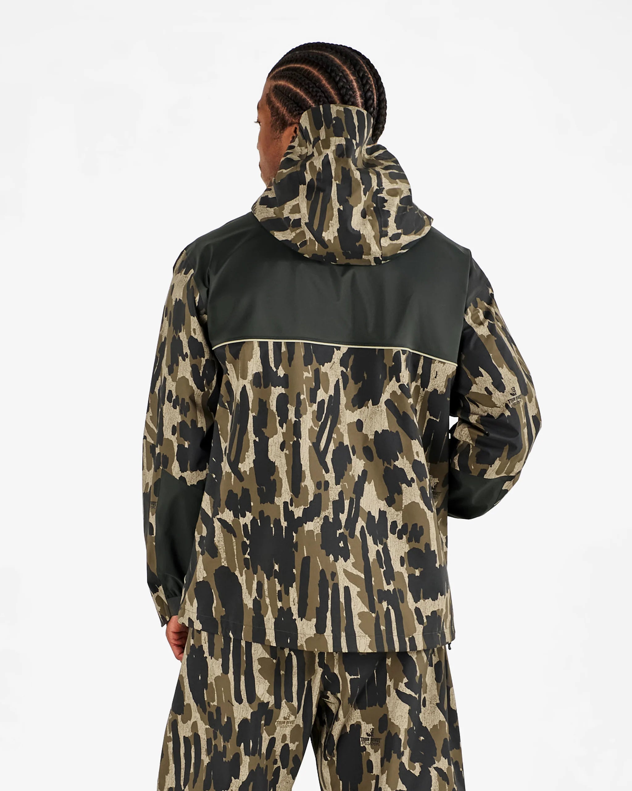 Malbon - Tour Divot Camo Rain Jacket