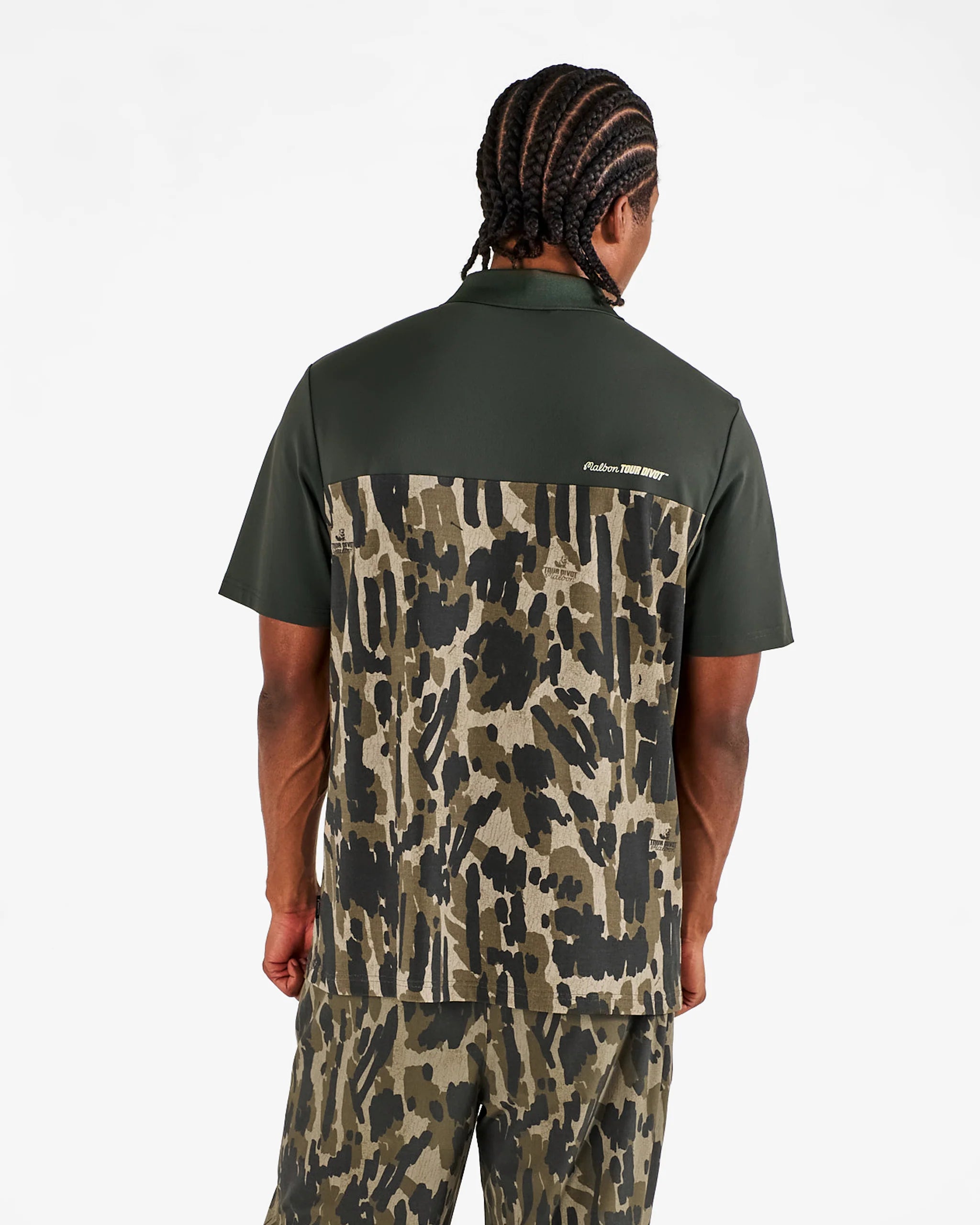 Malbon - Tour Divot Camo Polo