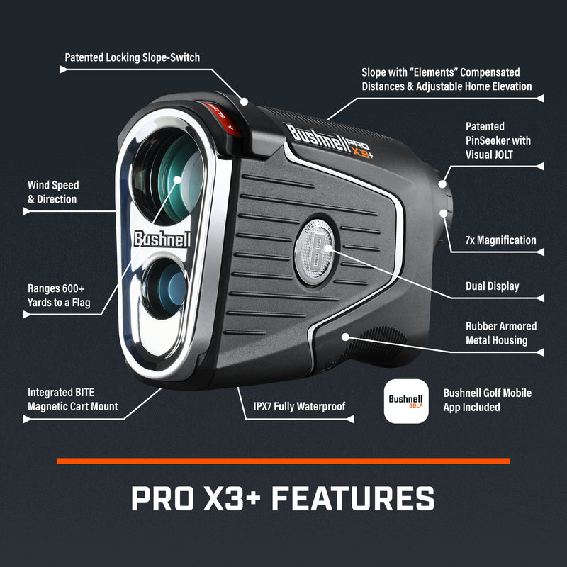 Bushnell - Pro X3+LINK