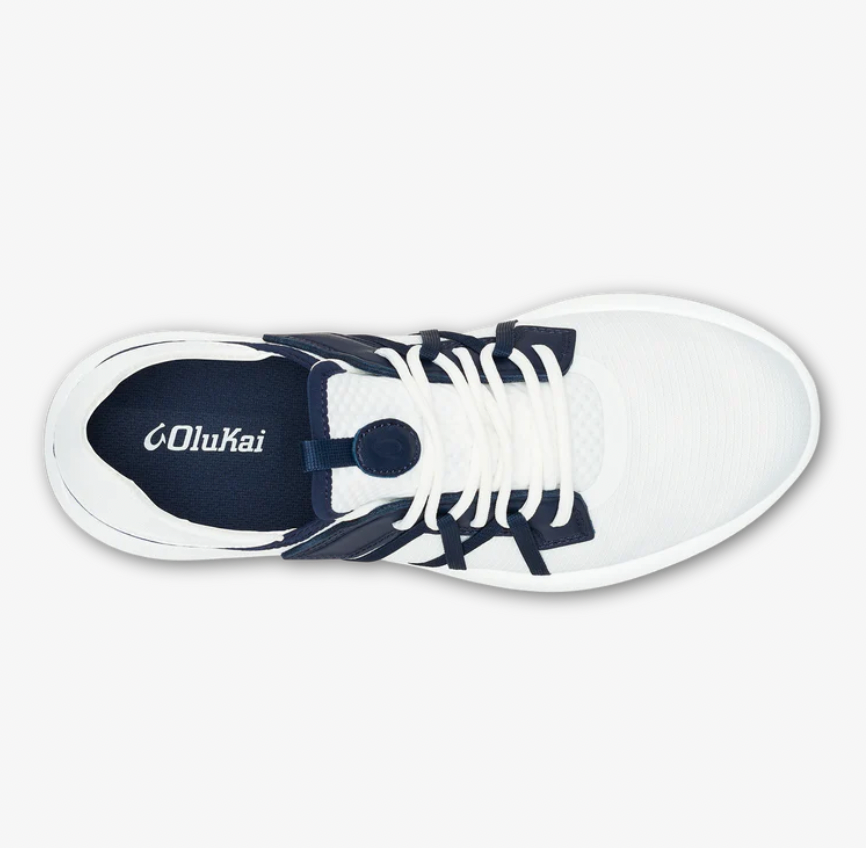 Olukai - Manele (Bright White/Mood Indigo)