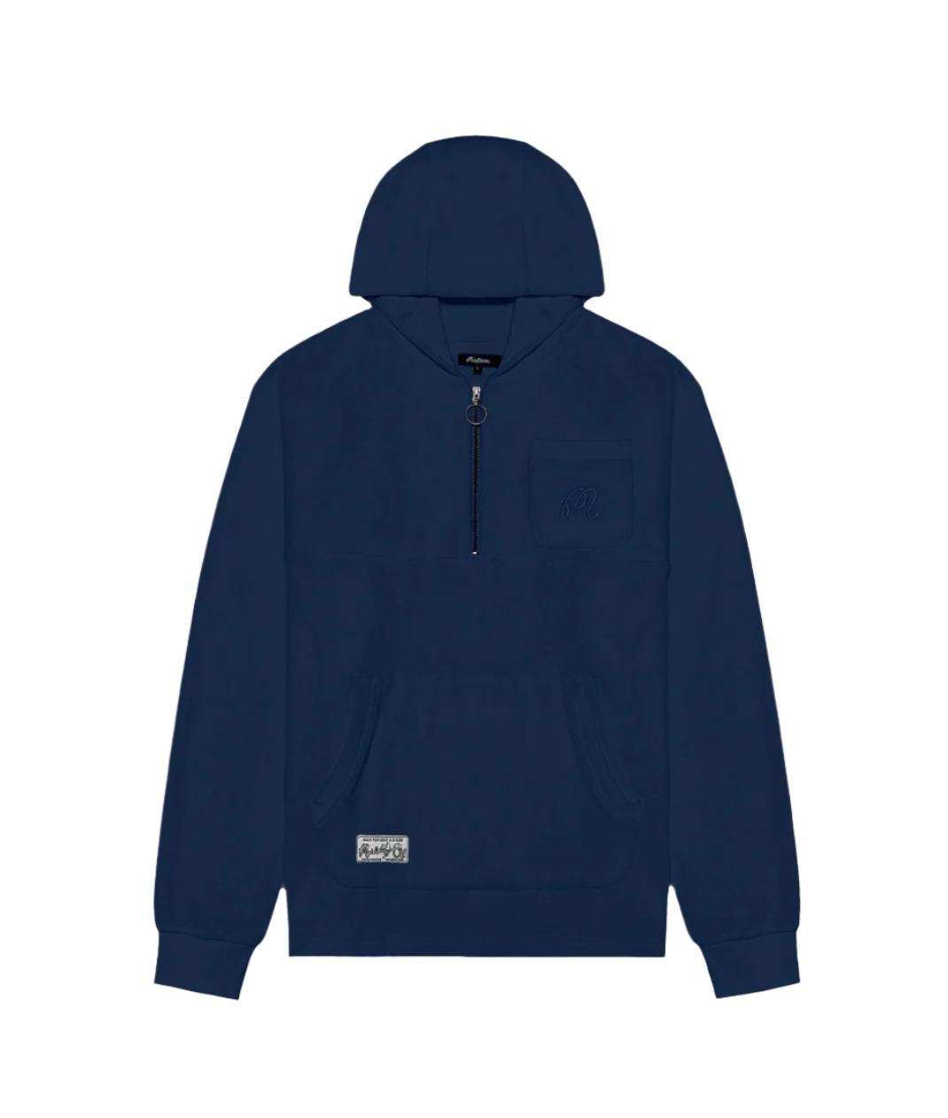 Malbon - Castello French Terry Quarter Zip Hoodie