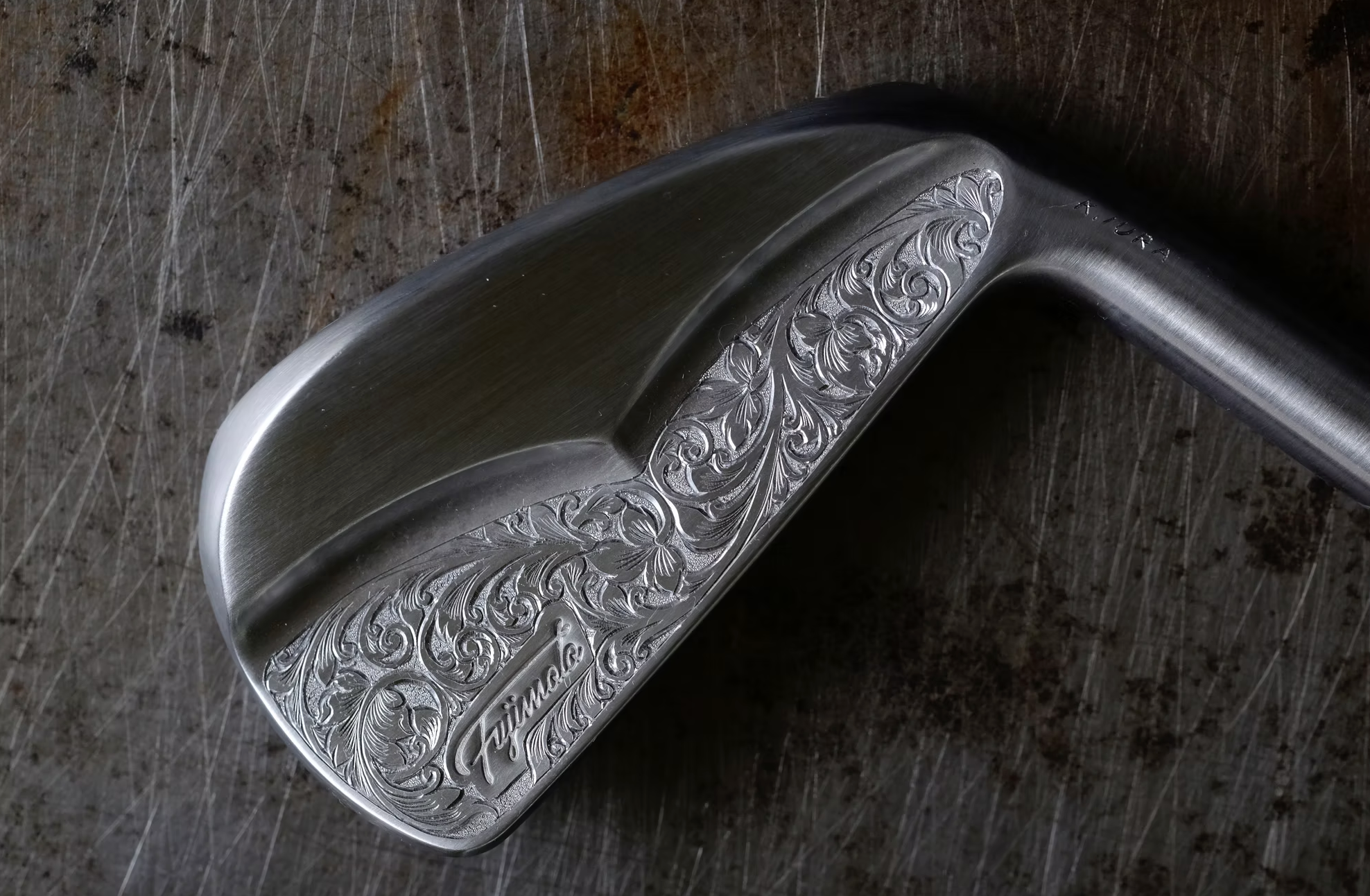 Fujimoto - Hand Engraved Iura Wingback Irons