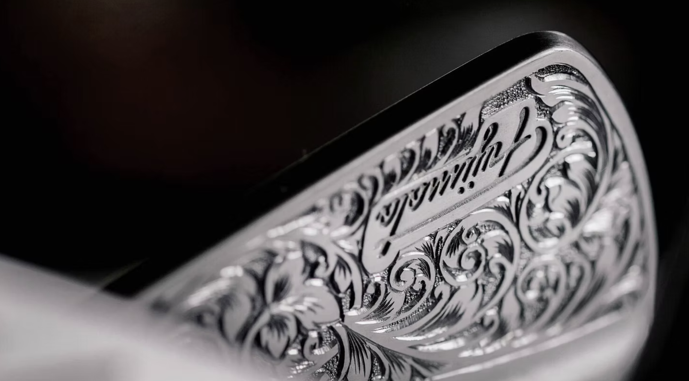 Fujimoto - Hand Engraved Iura Wingback Irons