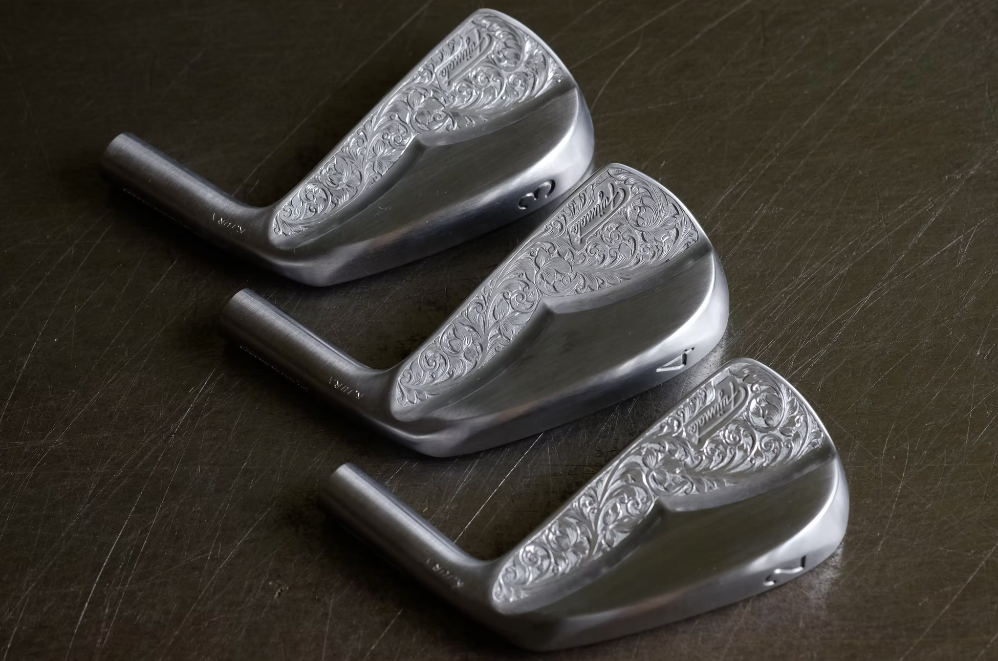 Fujimoto - Hand Engraved Iura Wingback Irons