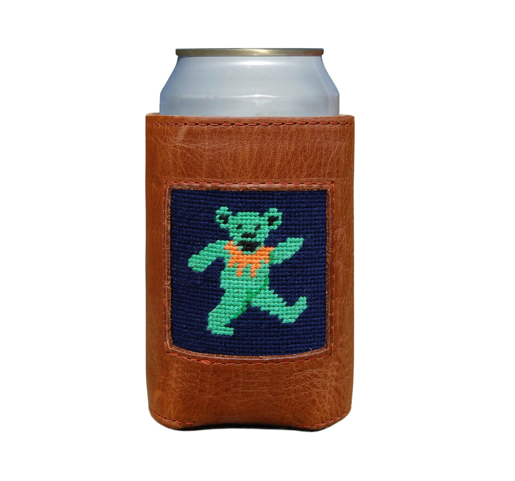 Smathers & Branson - Dancing Bear Can Cooler (Dark Navy)