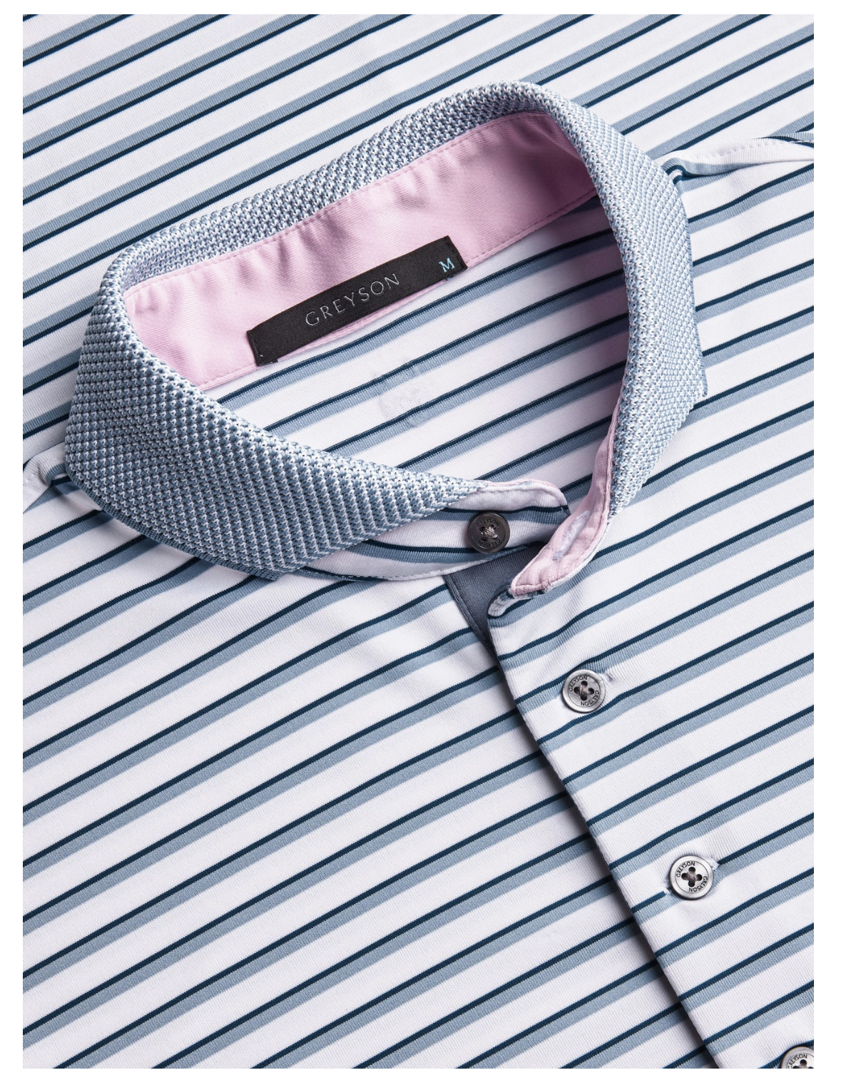 Greyson - Pescadero Short Sleeve Polo w/ Walker Logo