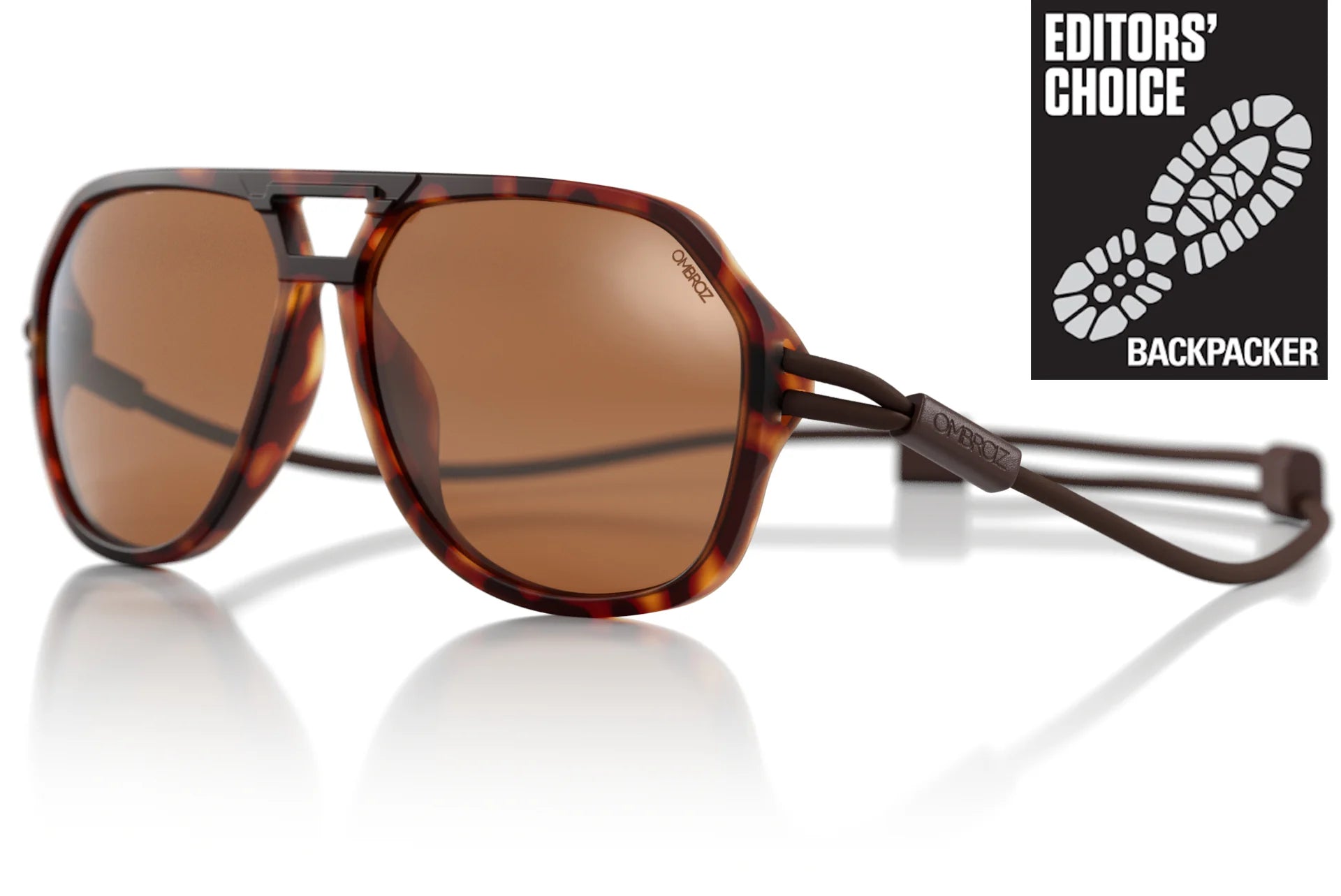 Ombraz CLASSIC Tortoise Brown サングラス OMBRAZ - Classic Sunglasses