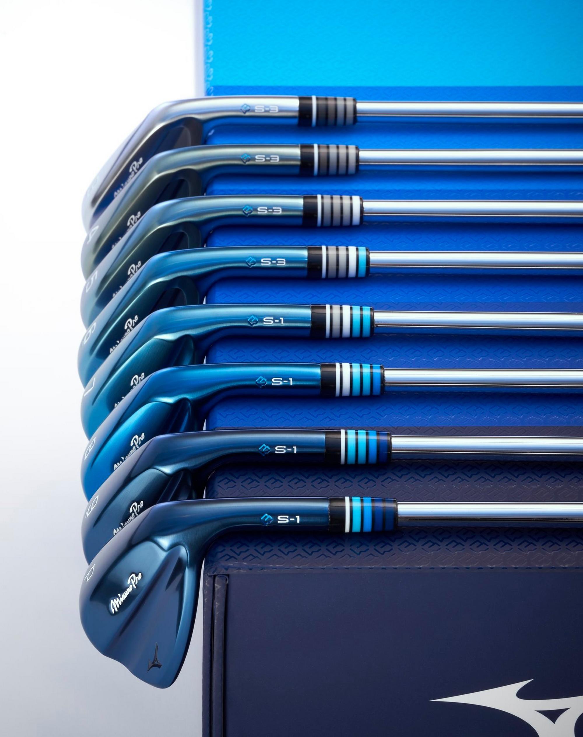 Limited Edition Mizuno Pro S3 3i-6i and S1 7i-PW Iceberg Golf Iron Set