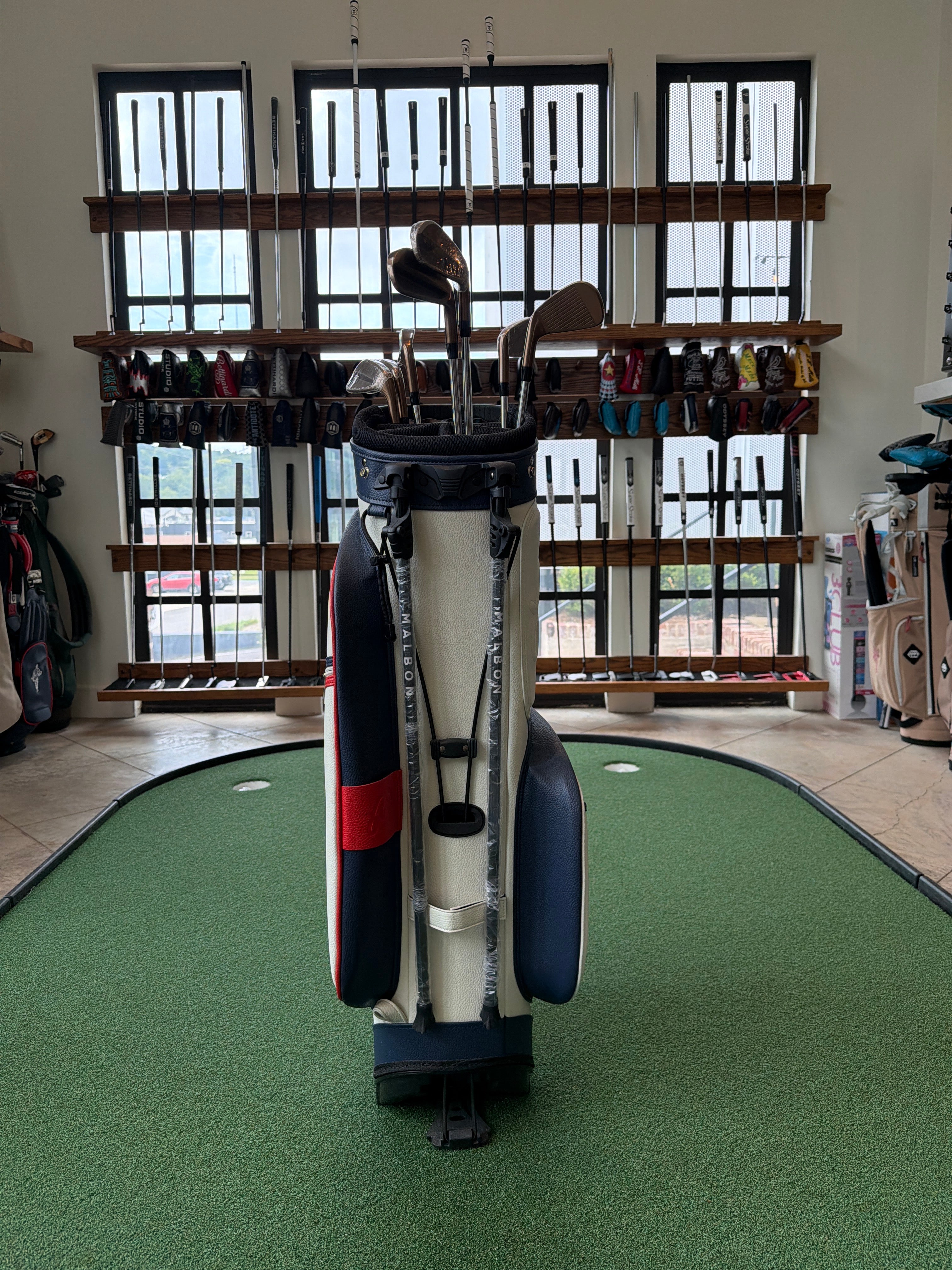 Malbon Flag Seekers Golf Bag