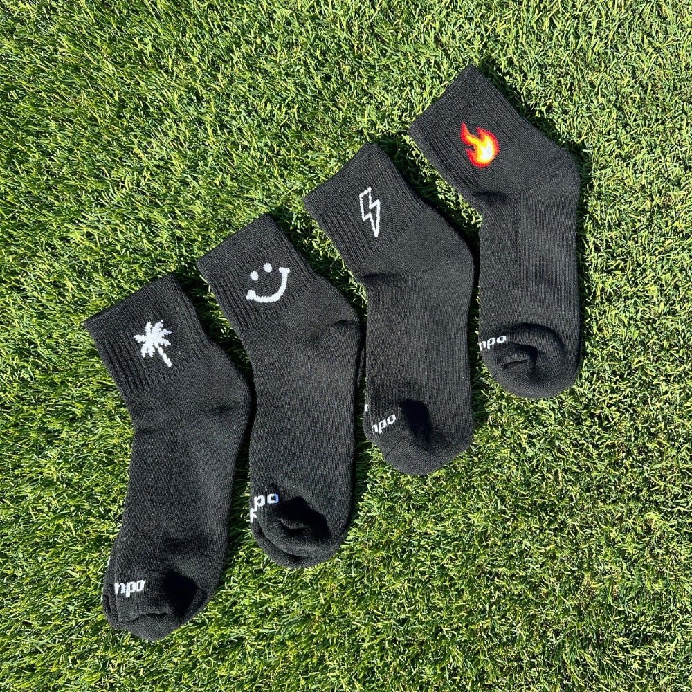 Del Campo Socks - Smiley, Night Mode
