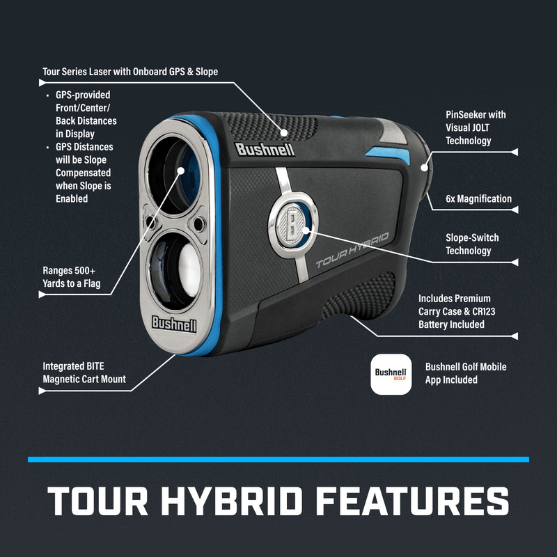 Bushnell - Tour Hybrid Laser Rangefinder