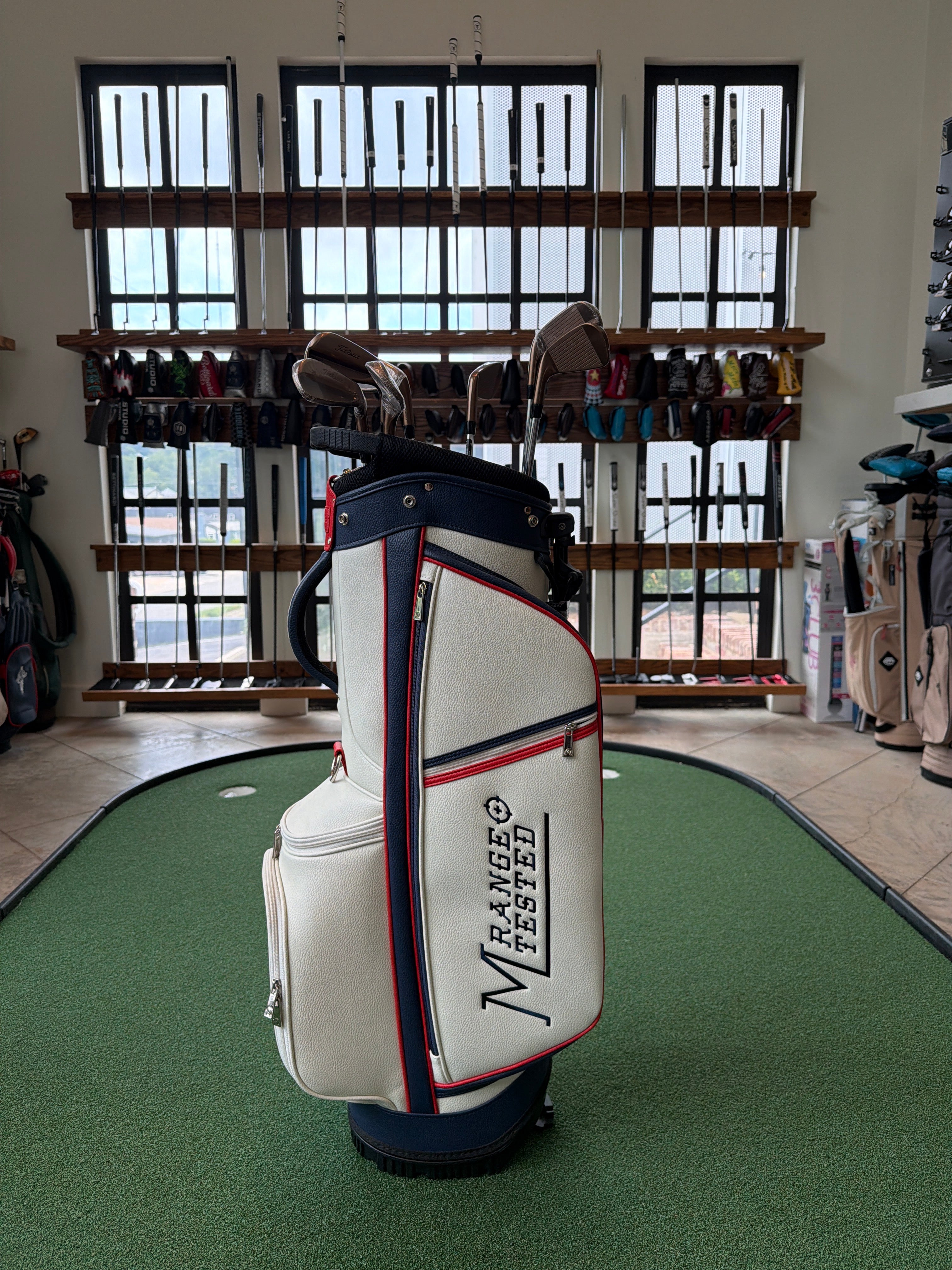 Malbon Flag Seekers Golf Bag