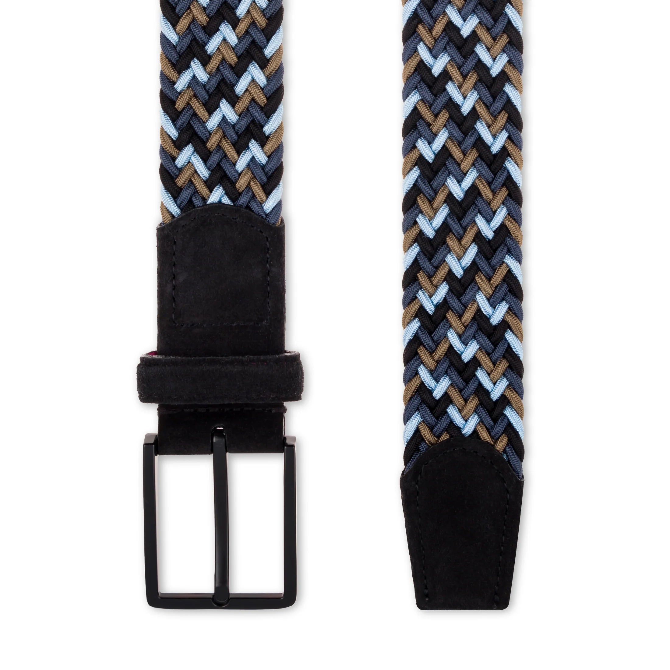 Beltology - Chaos Belt in Black/Blue/Tan