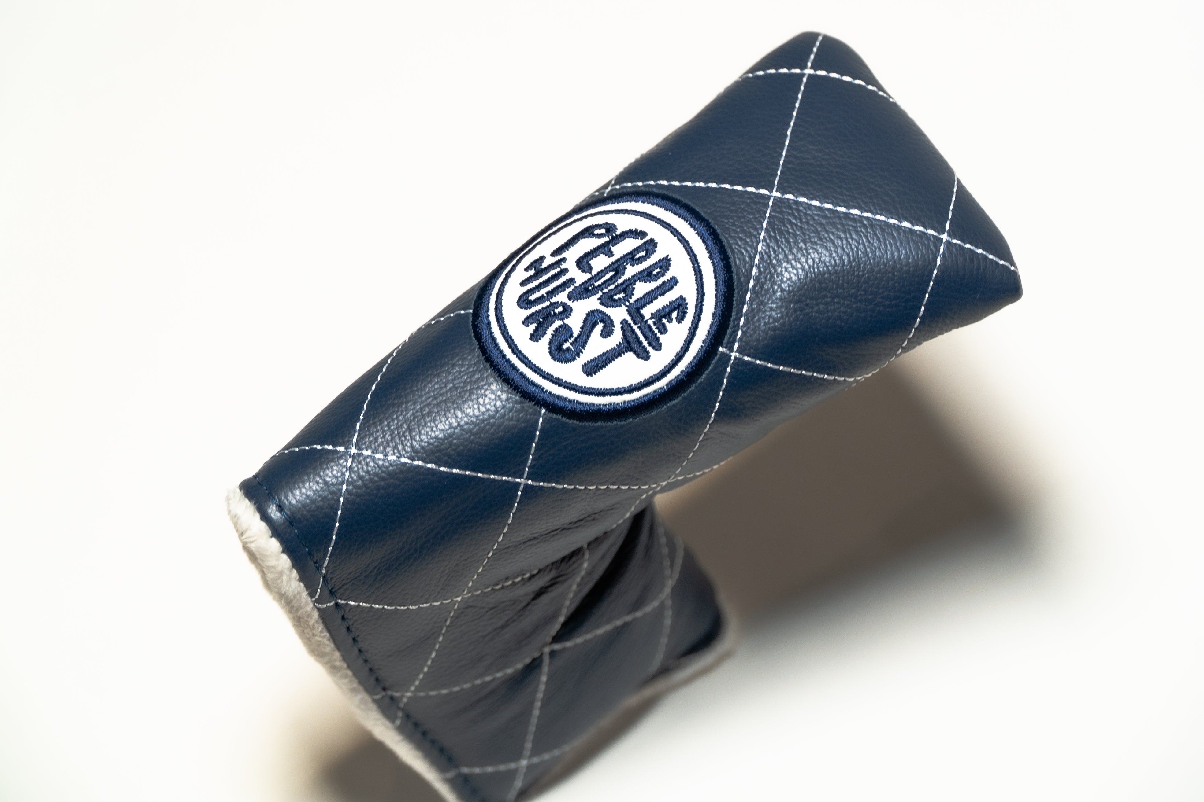 Pebblehurst  - Quilted Leather "Pebblehurst" Blade Putter Cover