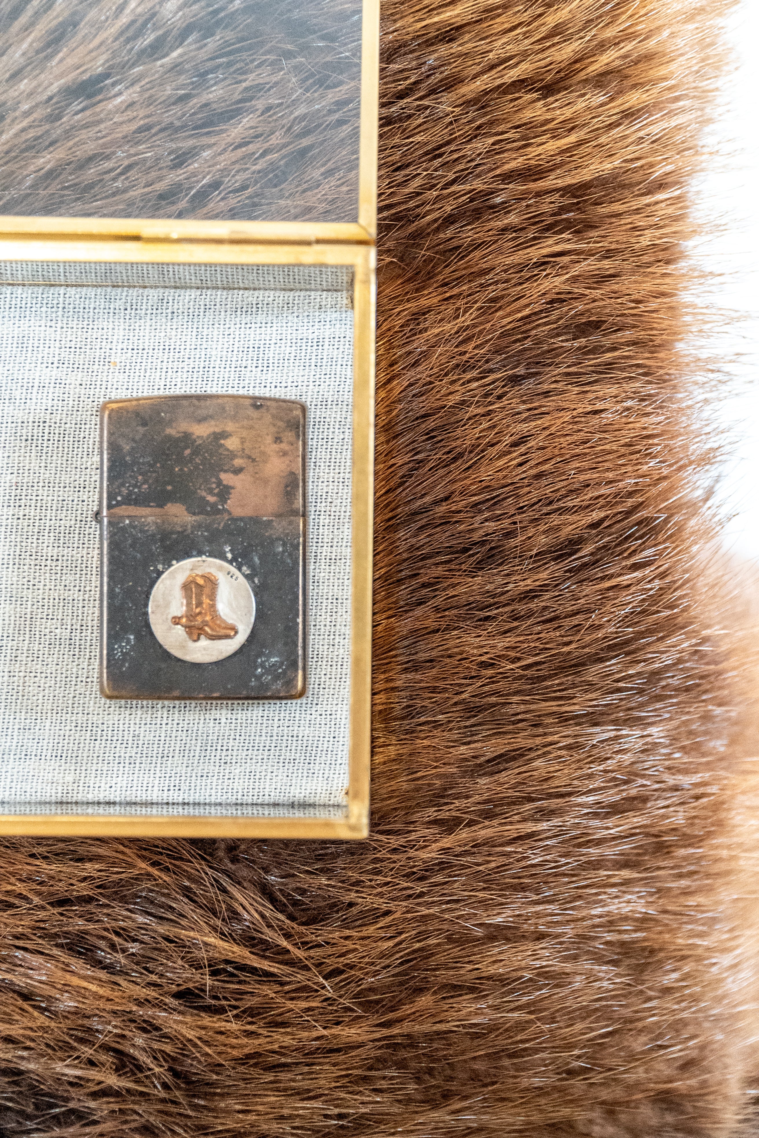 Pebblehurst - Custom Aged Zippo, Pebblehurst