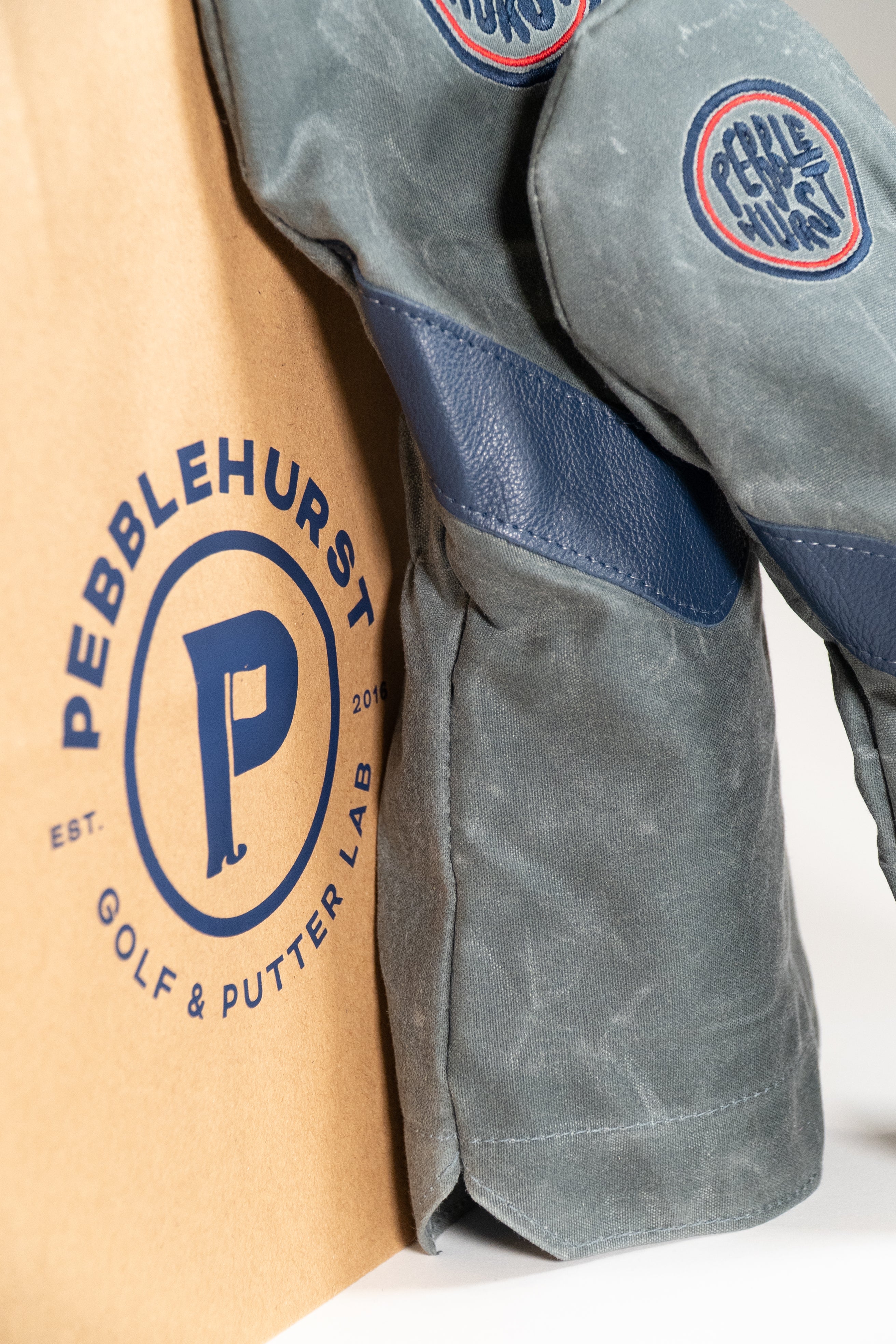 Pebblehurst + Winston Collection - V Stripe "Pebblehurst" Headcover