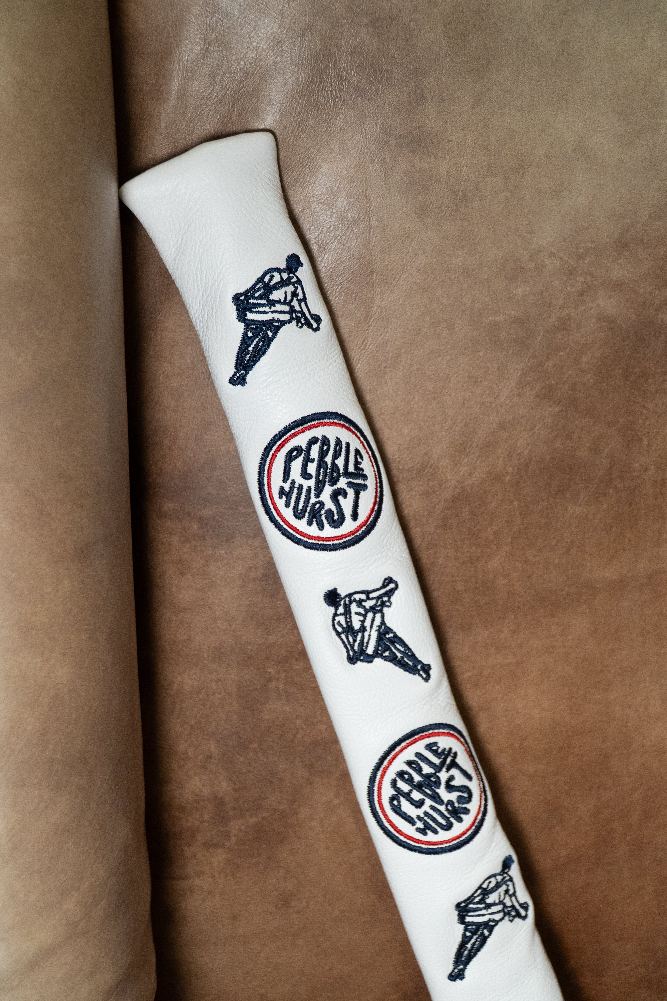 Pebblehurst + Winton Collection - Alignment Stick Covers in American Leather