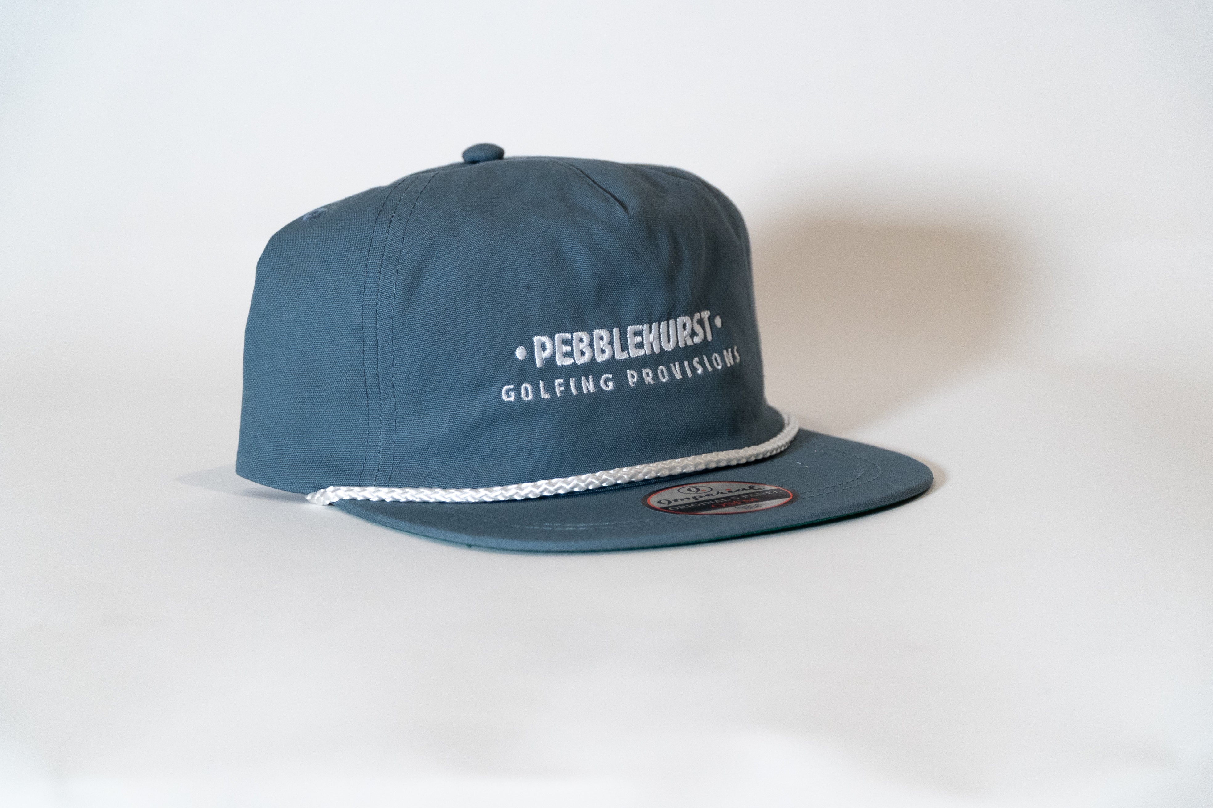Pebblehurst - "Golfing Provisions" OG Rope Flatbill Hat