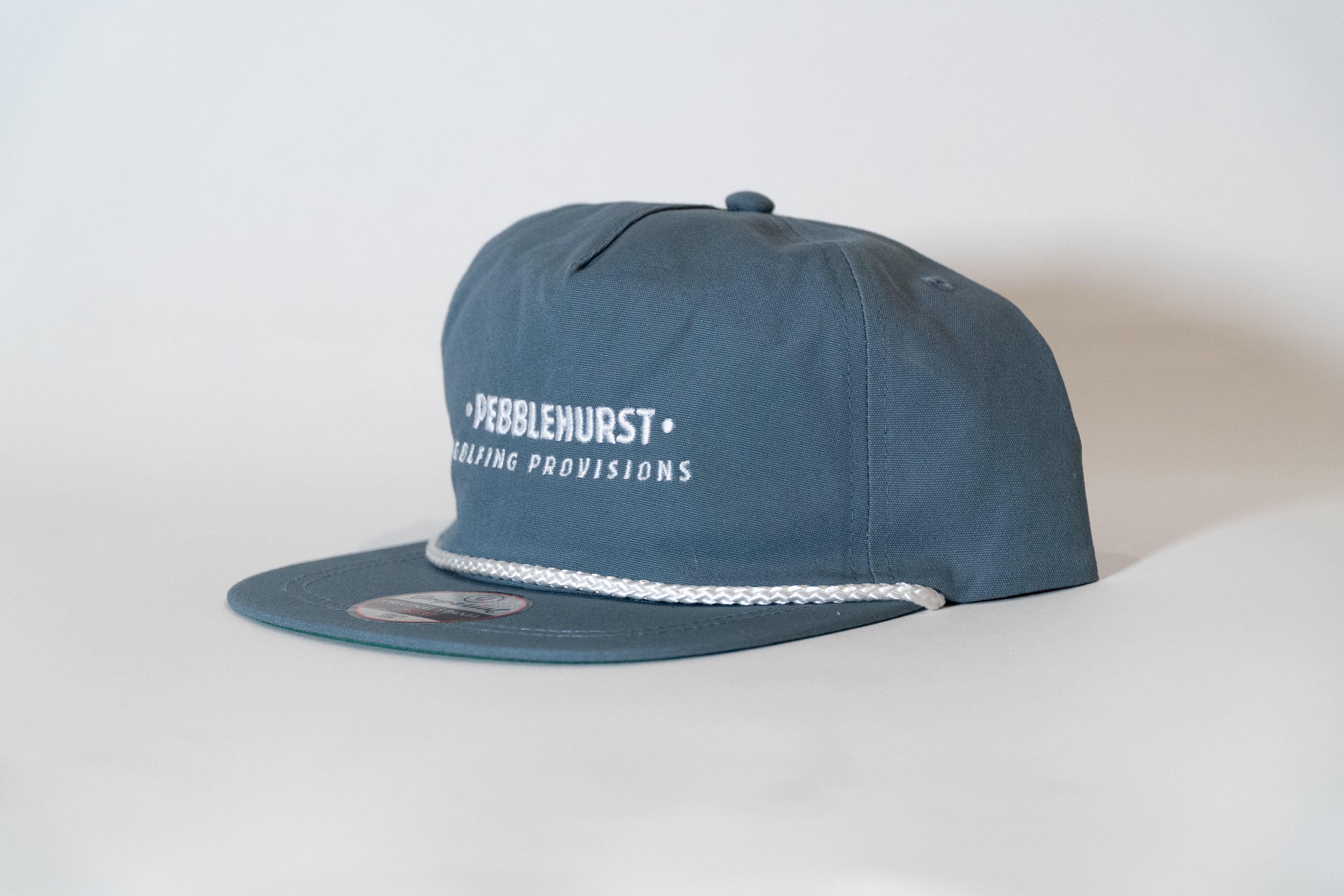 Pebblehurst - "Golfing Provisions" OG Rope Flatbill Hat