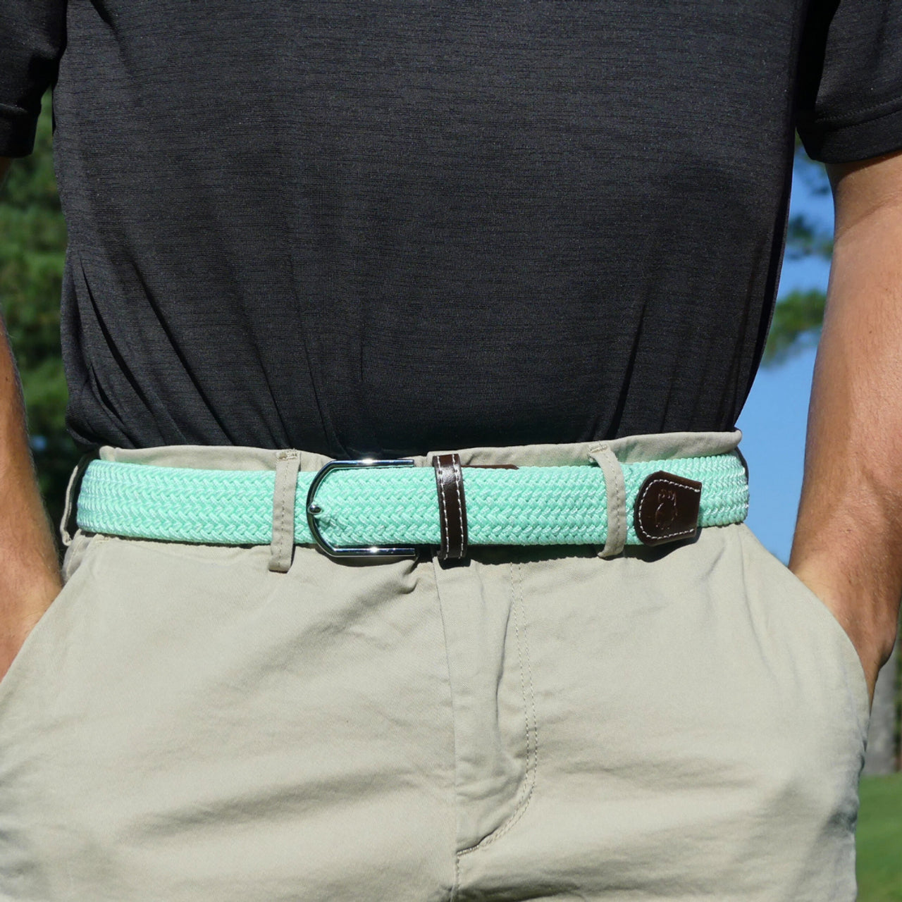 Roostas - Woven Stretch Belts (various color options)