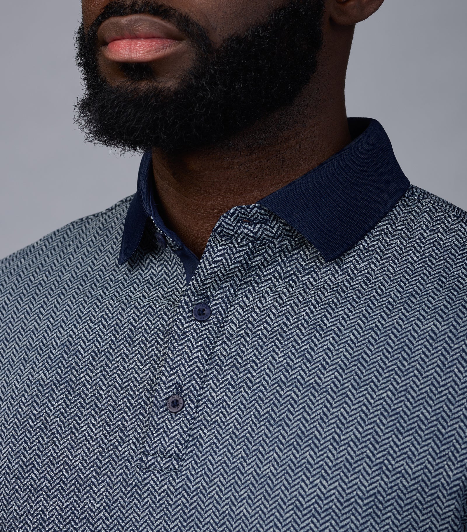 Asher - Herringbone Polo
