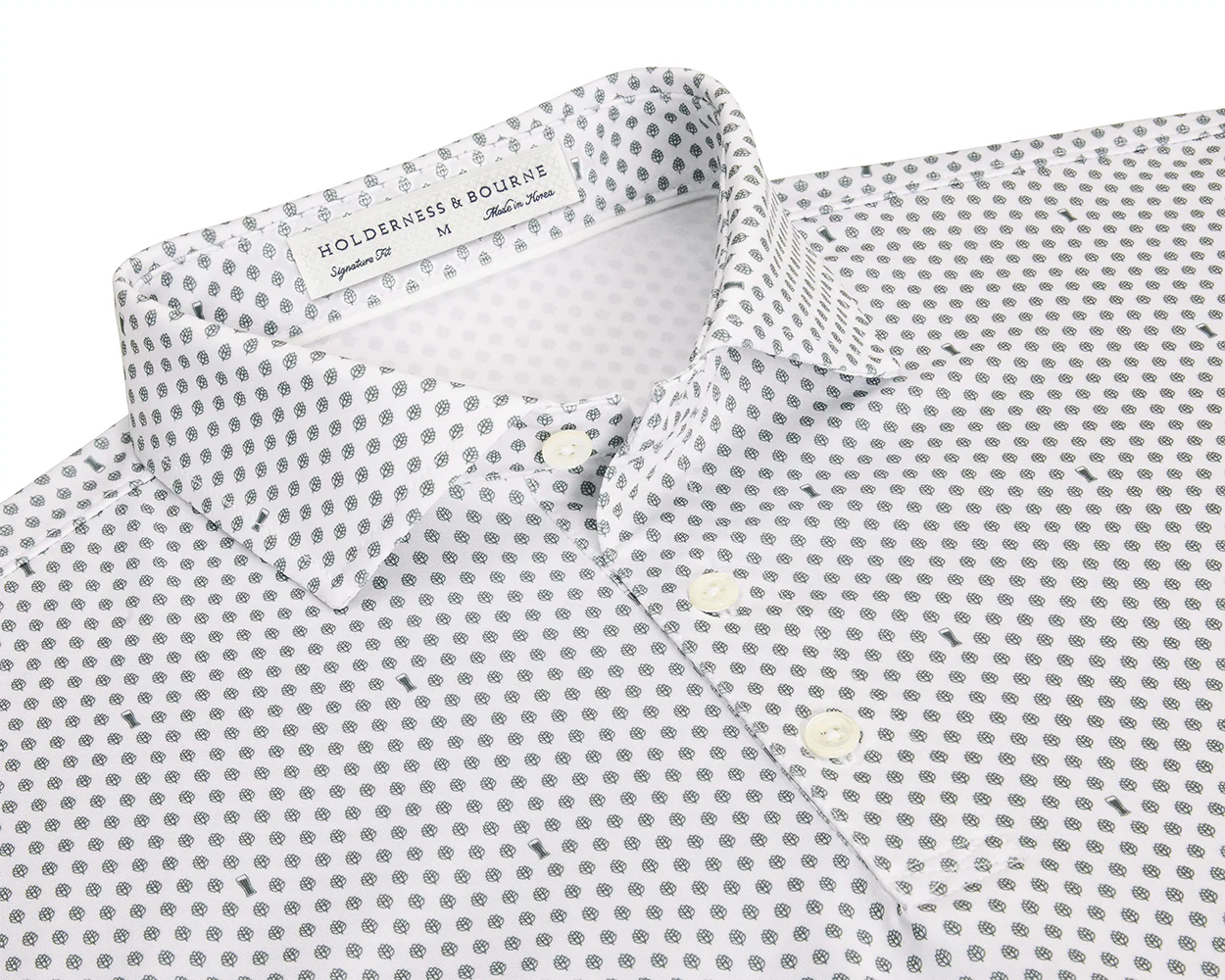 Holderness & Bourne - The Brewer Shirt with Pebblehurst "Walker" Logo