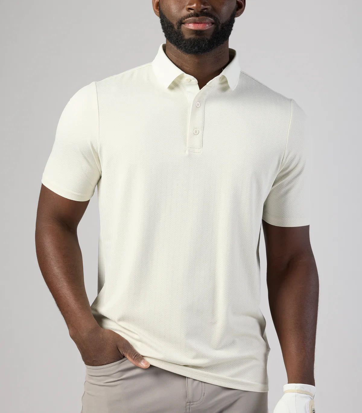 Asher - Herringbone Polo