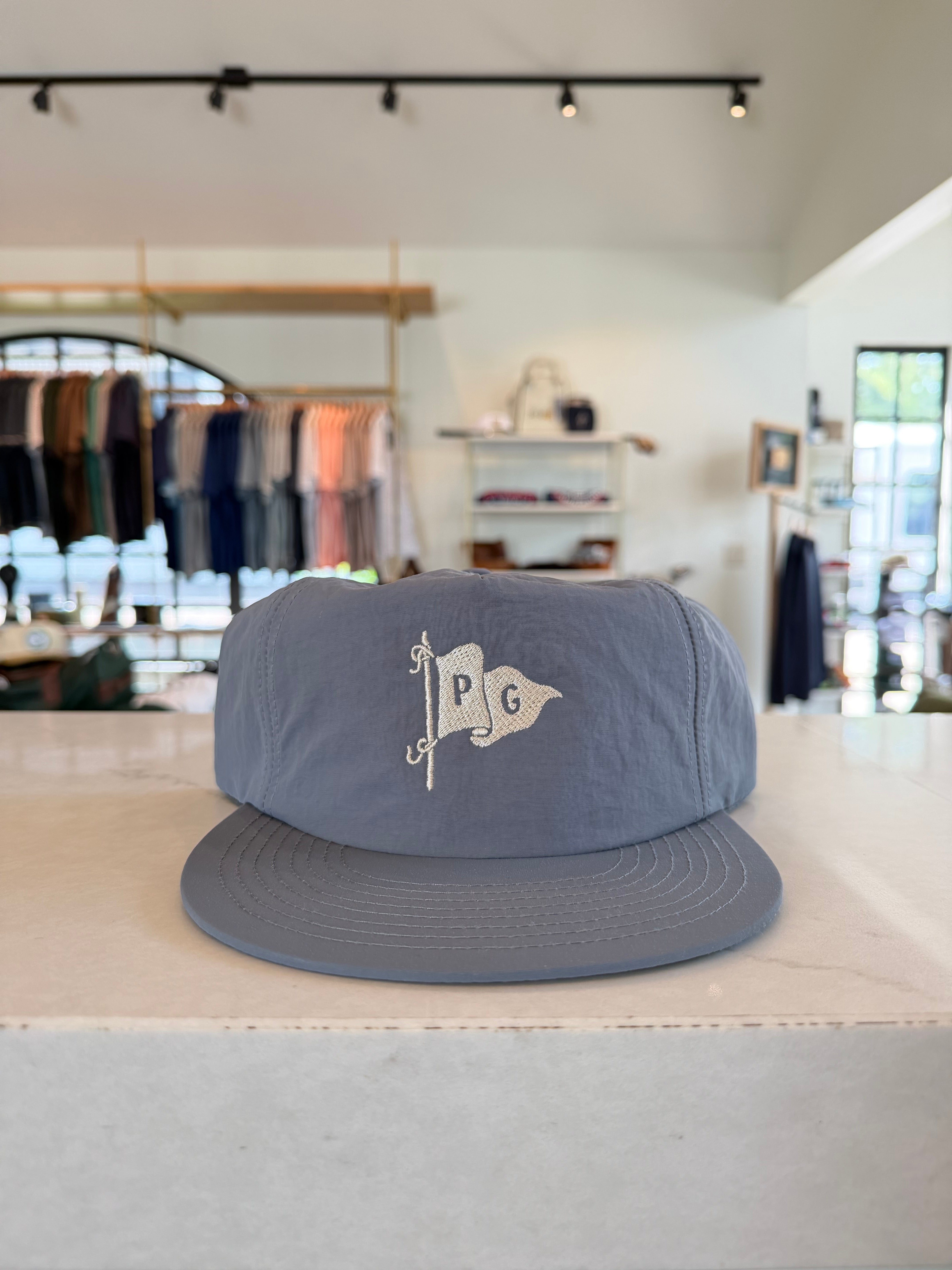 Pebblehurst- Flag Nylon Hat