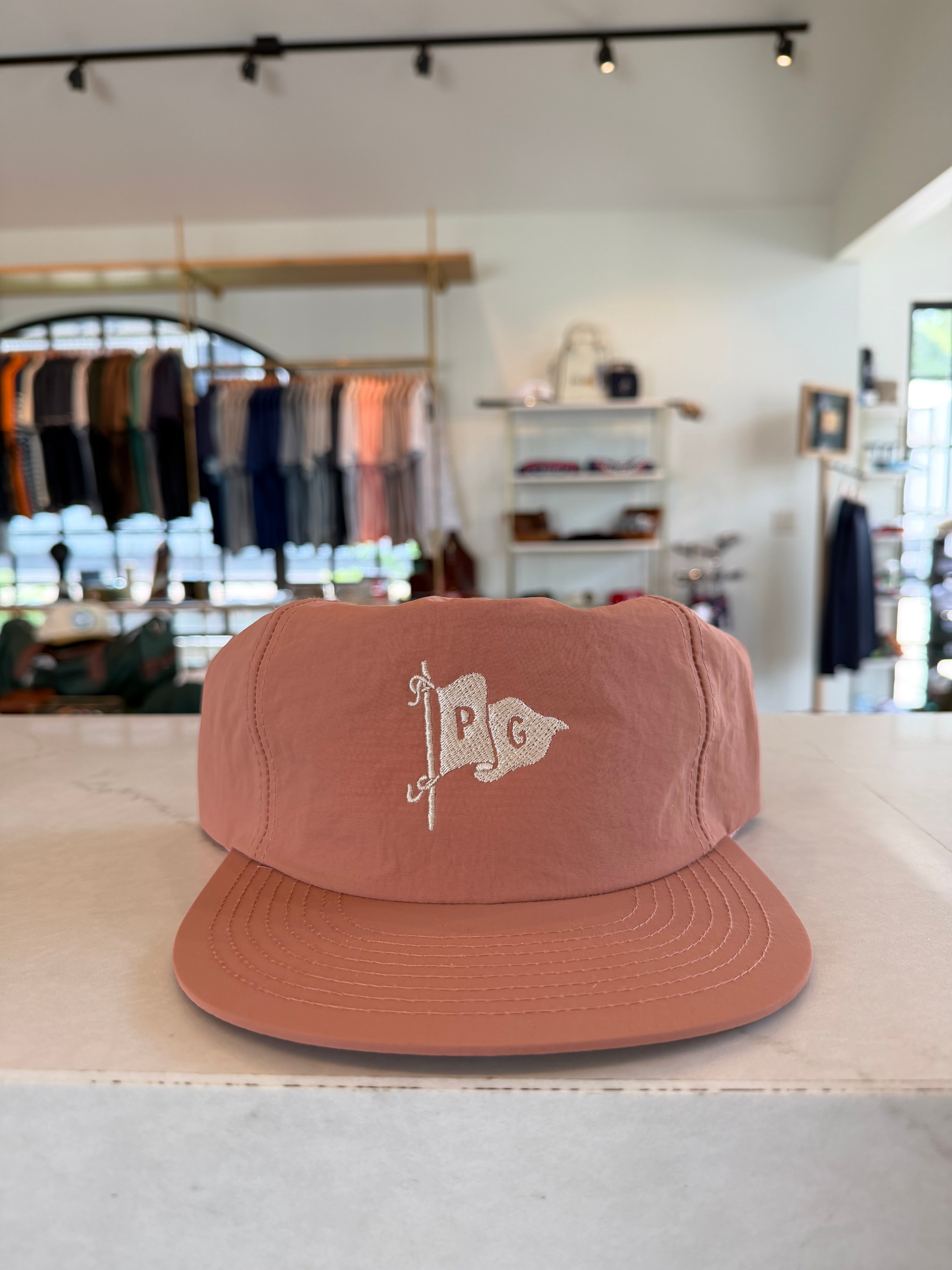 Pebblehurst- Flag Nylon Hat