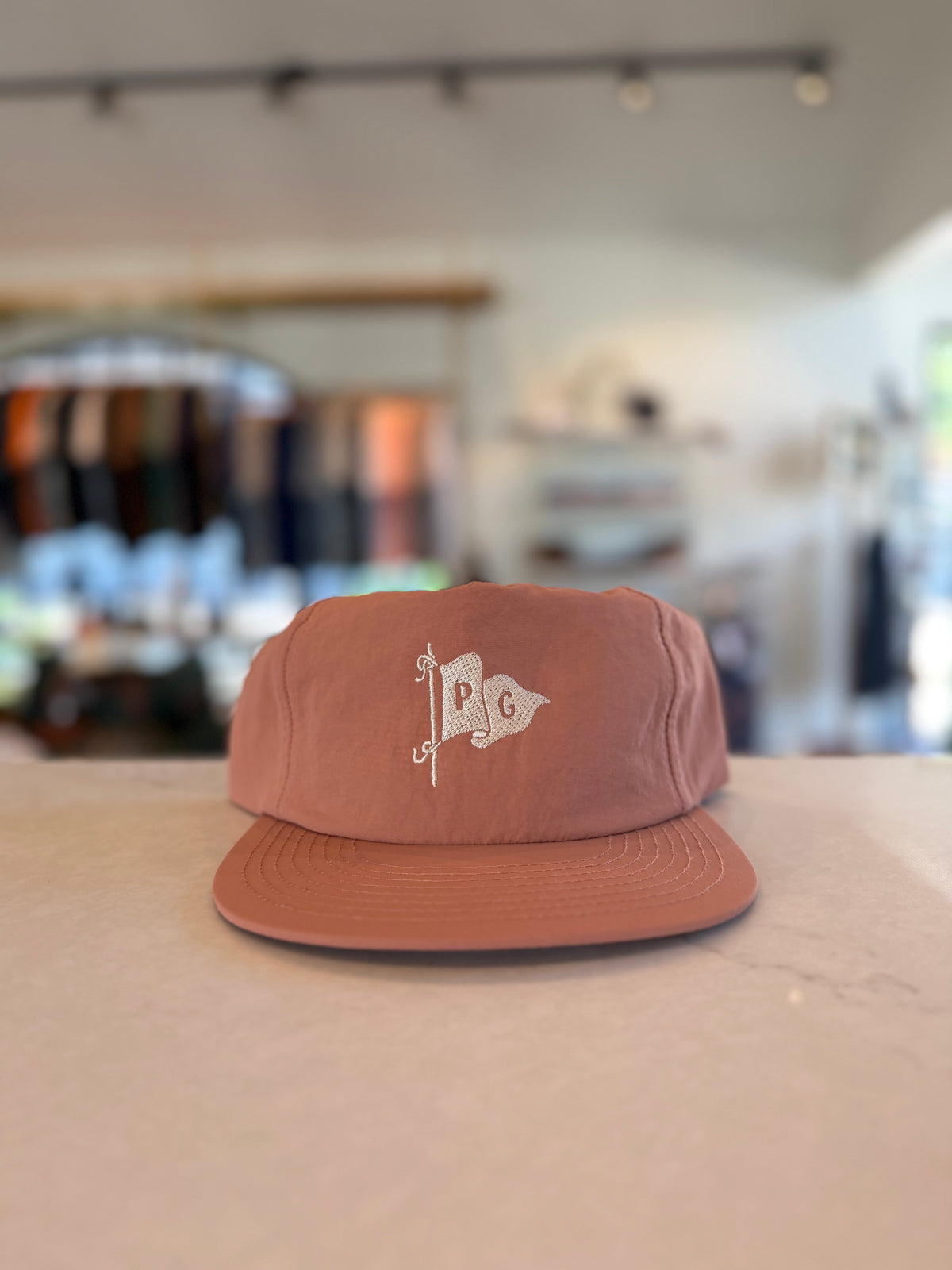 Pebblehurst- Flag Nylon Hat