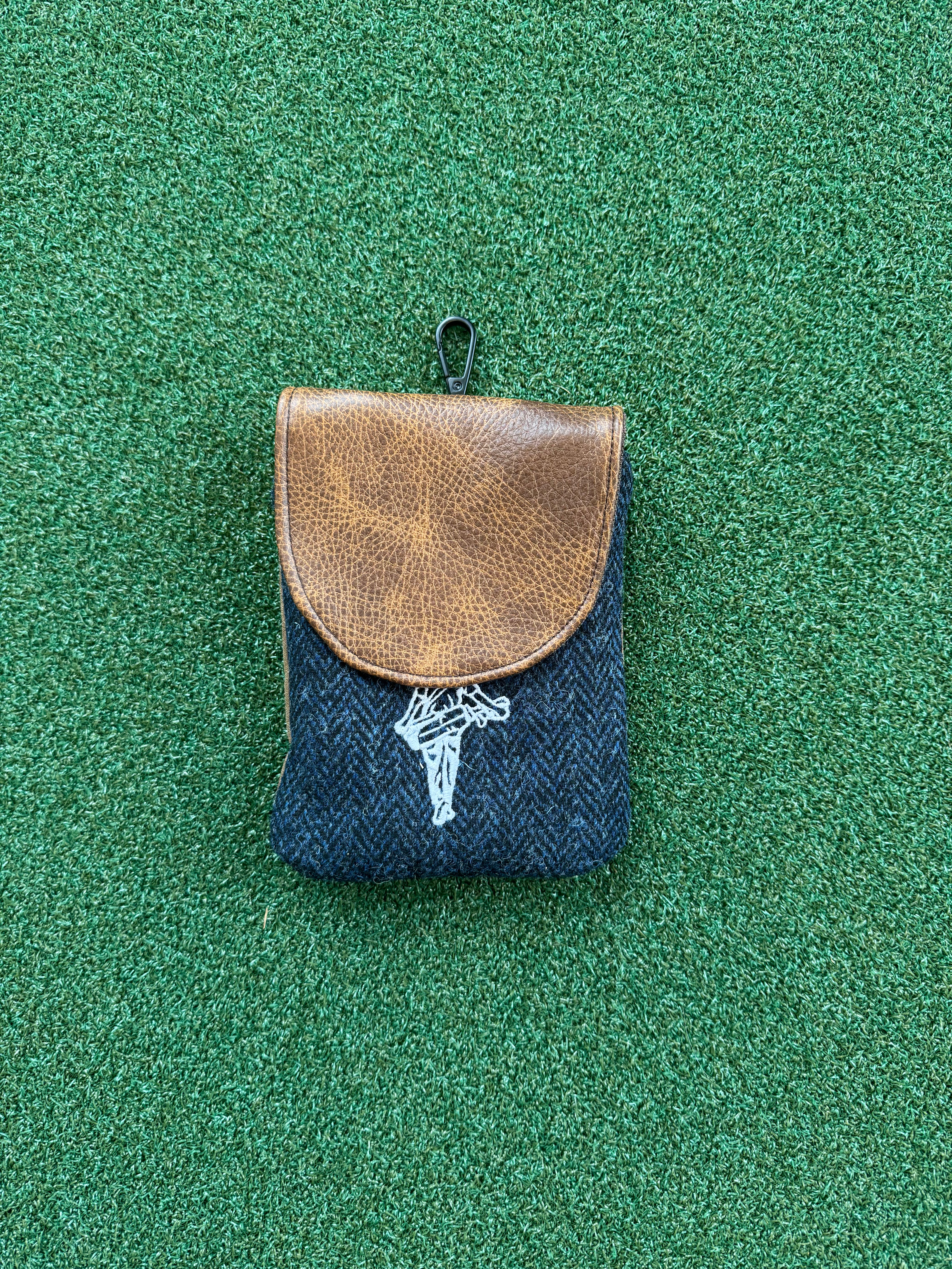 Bluegrass Fairway - Harris Tweed Rangefinder Pouch