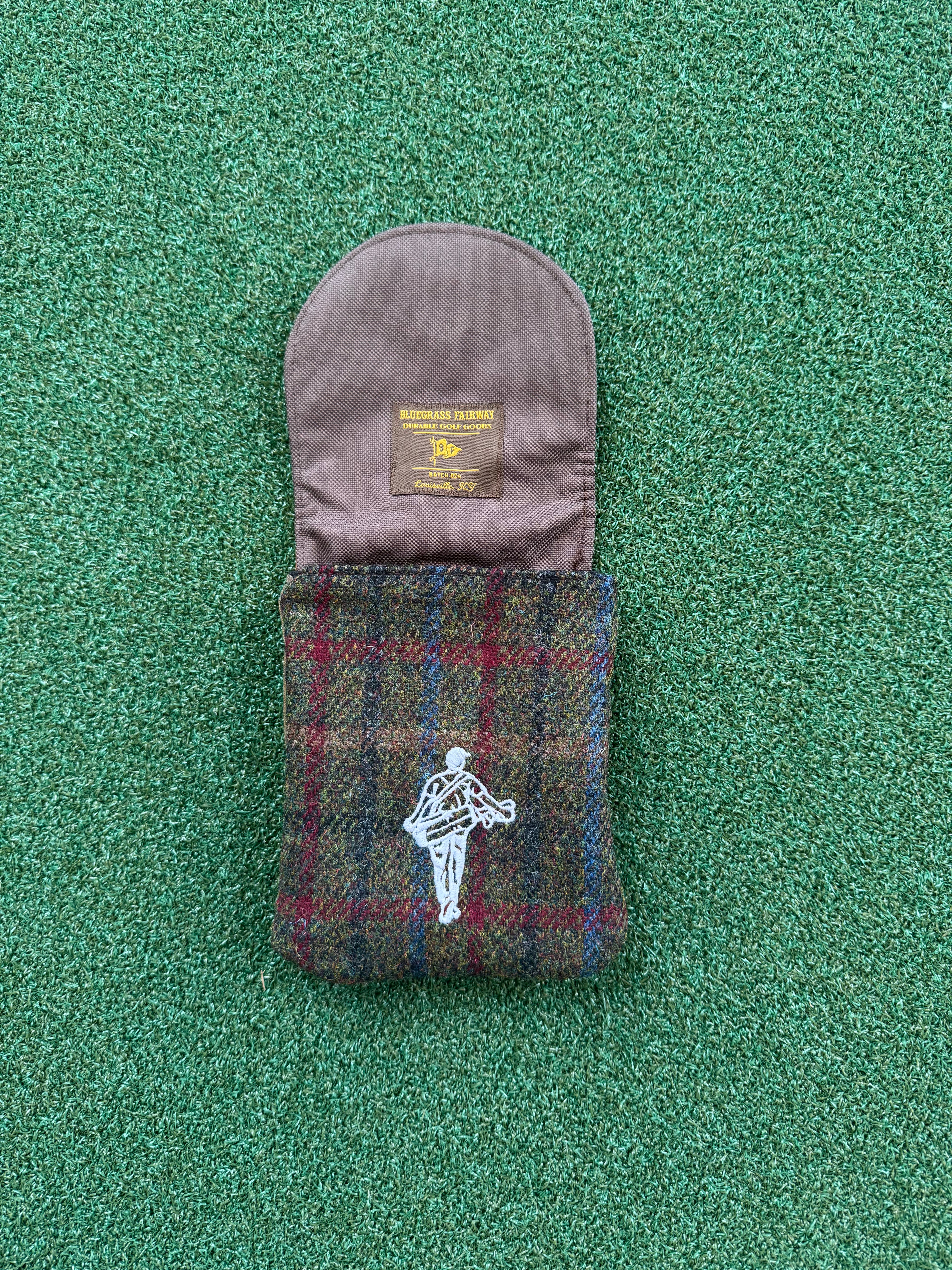 Bluegrass Fairway - Harris Tweed Rangefinder Pouch