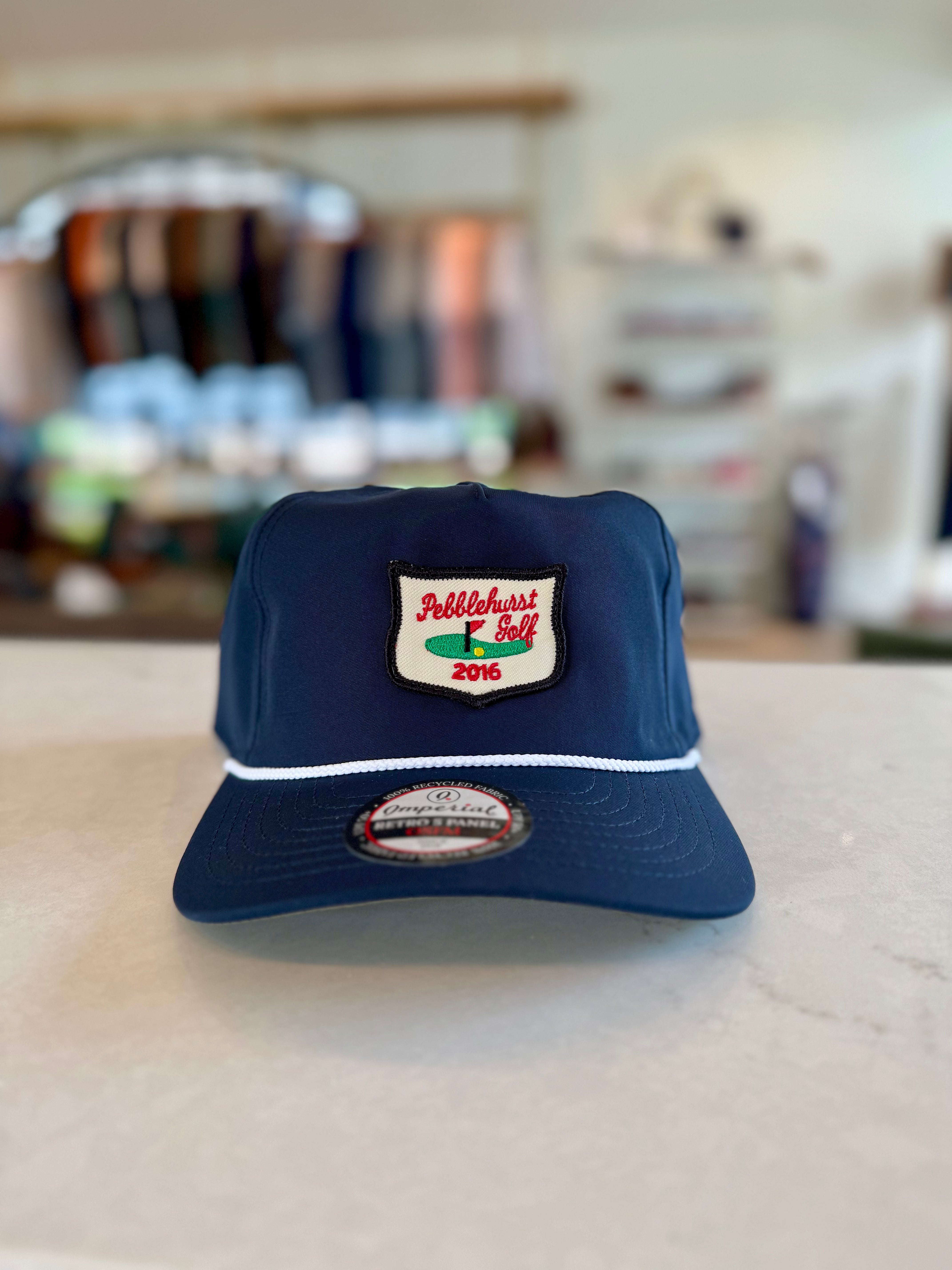 Pebblehurst - Country Club Patch OG Rope Hat
