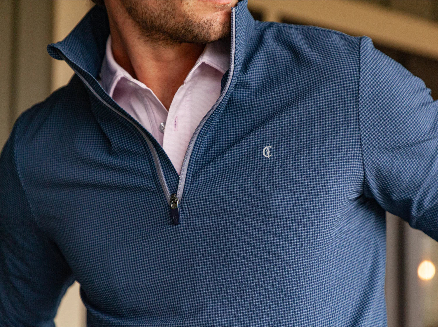 Criquet - Seersucker Performance Pullover