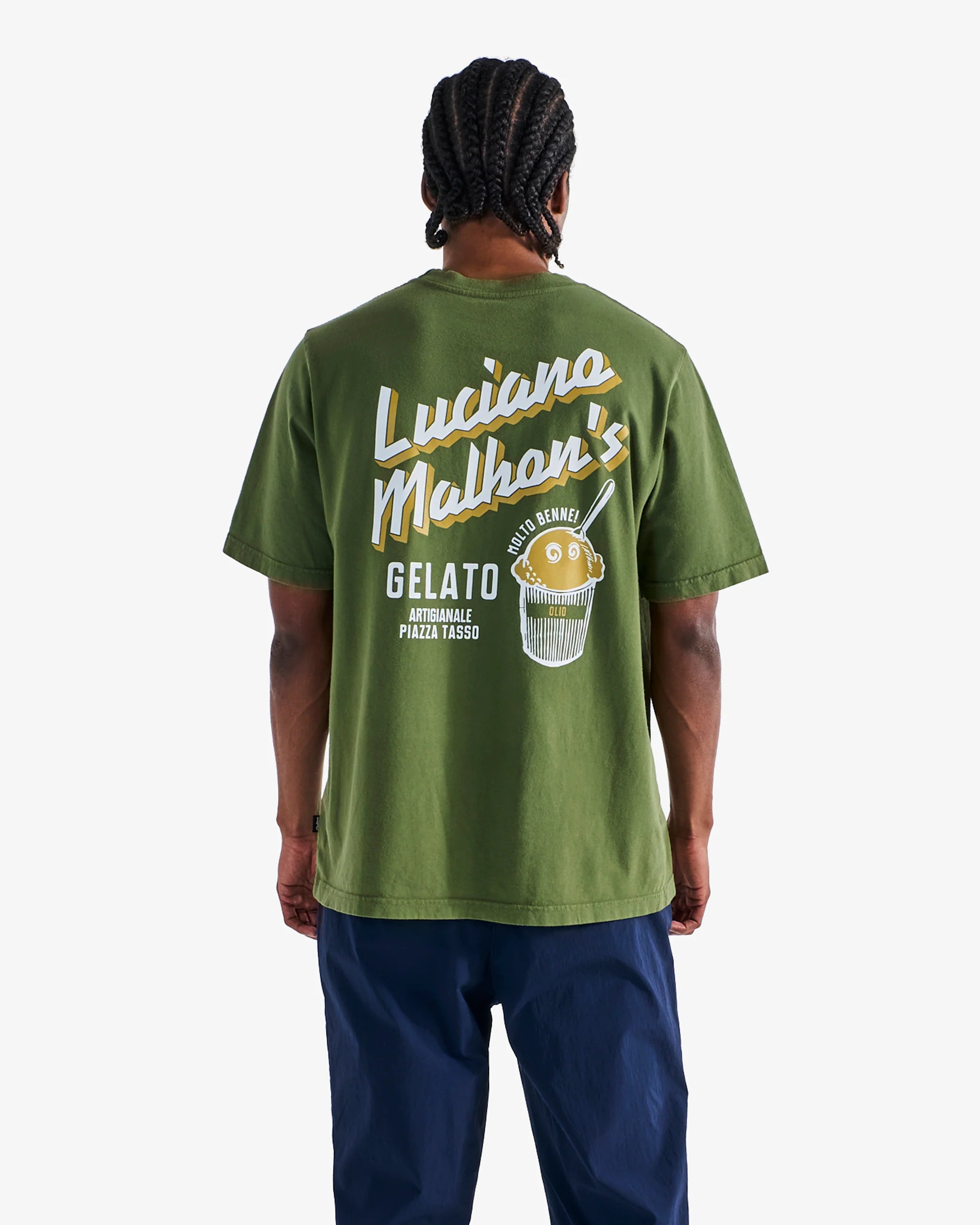 Malbon - Gelato Stand Pocket Tee