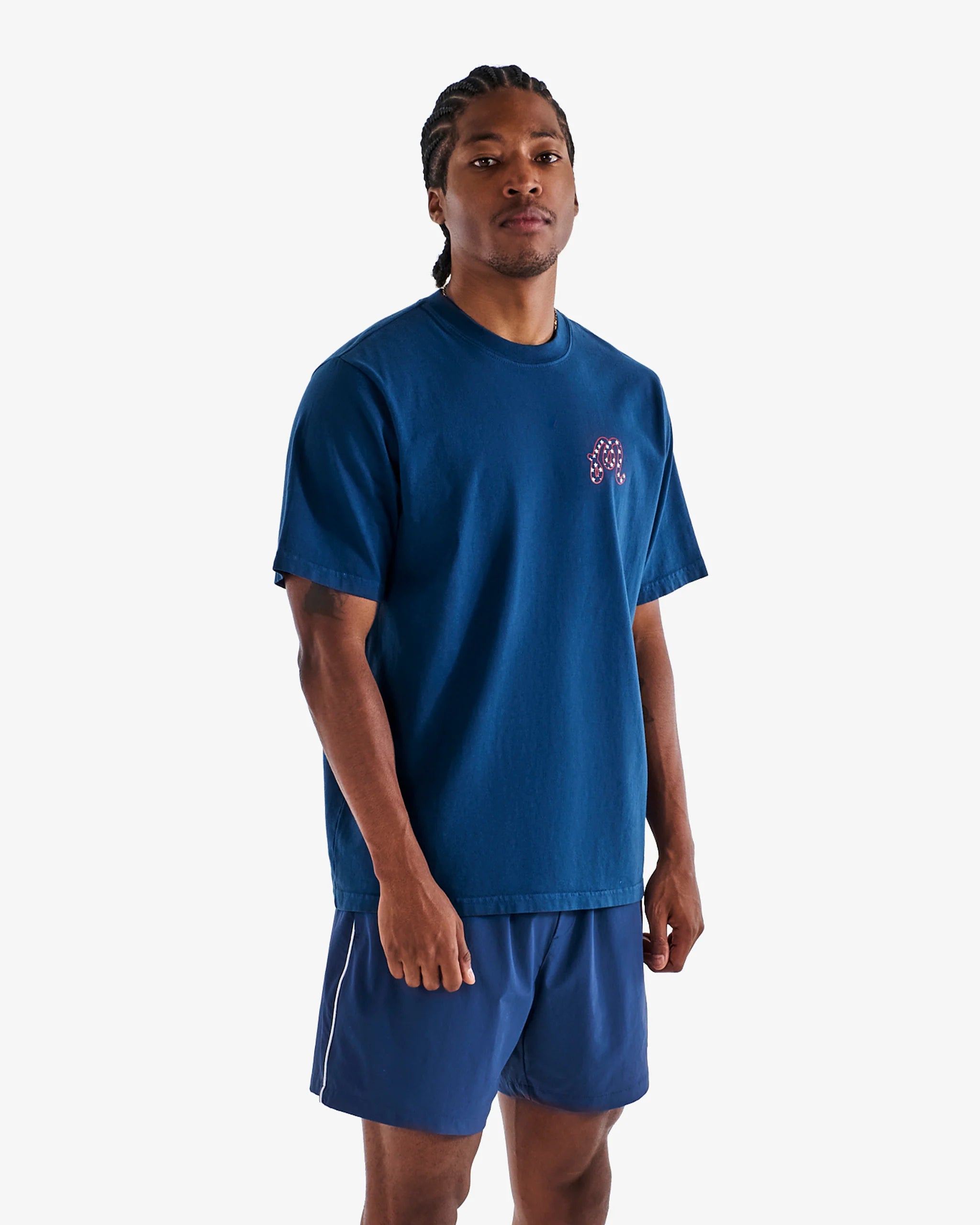 Malbon - Eagle Buckets Scooter Short